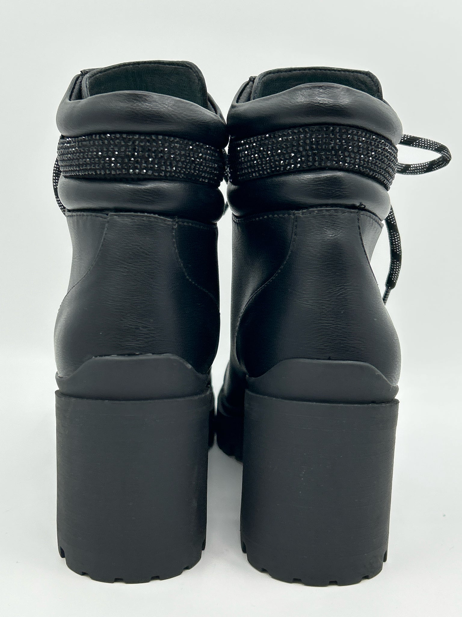 NINE WEST Size 7.5M Black Women Booties