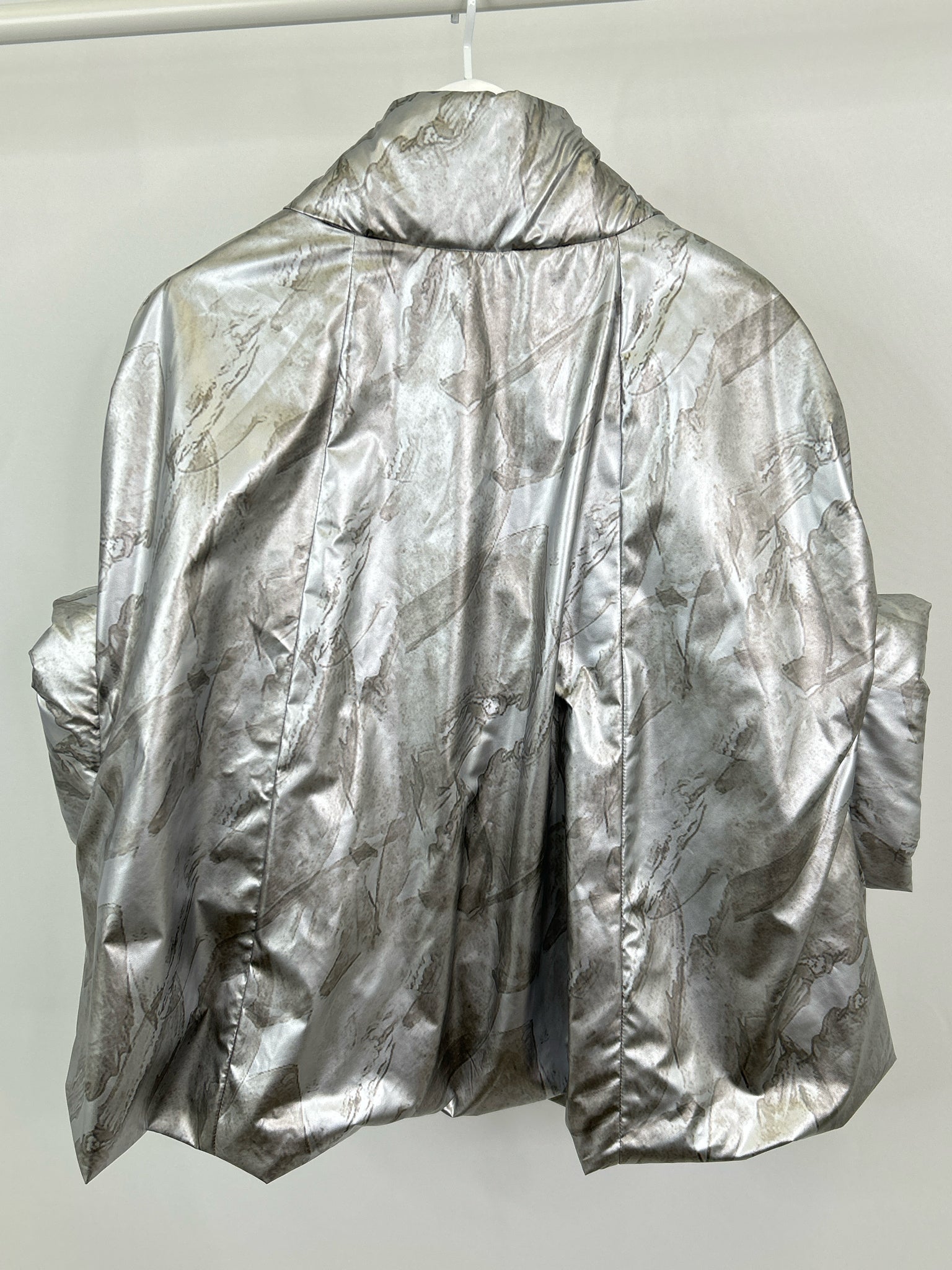 PLANET by Lauren G Size One Size Silver Women Jacket