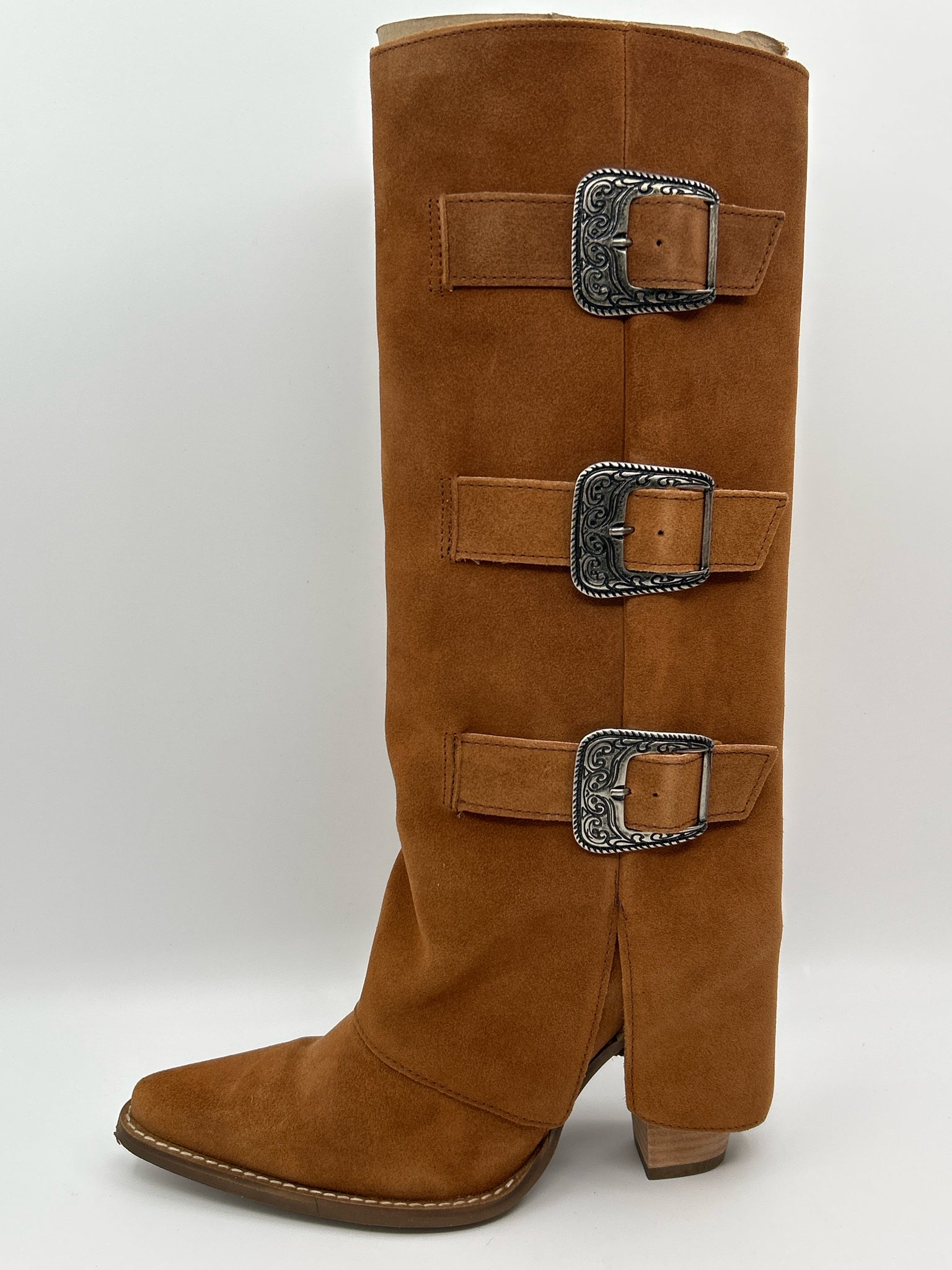 DINGO Size 8.5M Camel Women Boots