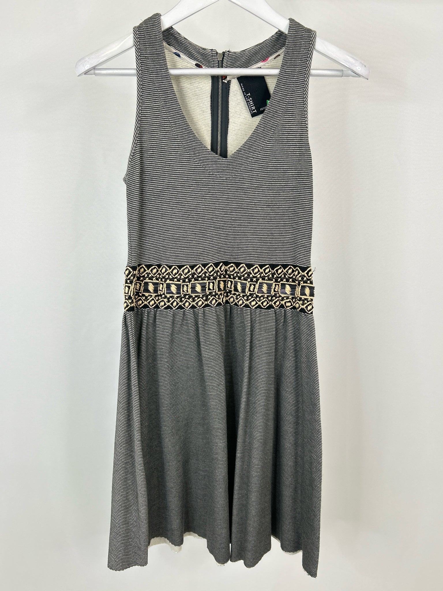DOLAN Size SP GREY PRINT Women Dress