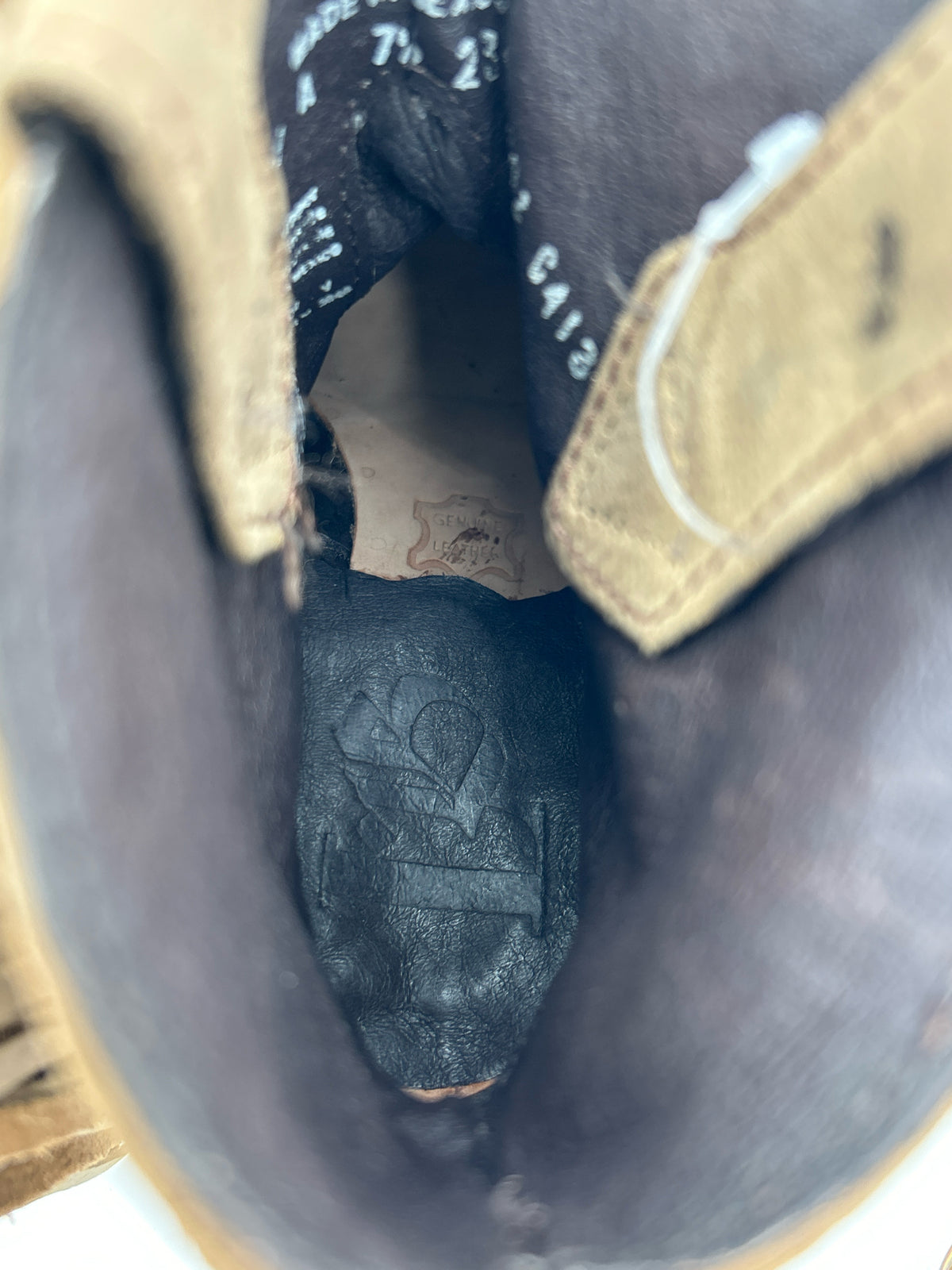 LIBERTY BLACK Size 7.5 Beige Women Boots