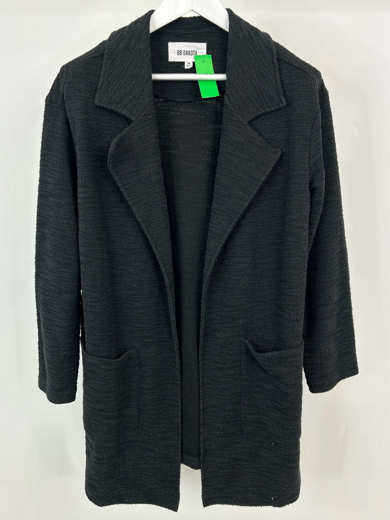 BB DAKOTA Size M Black Women Jacket