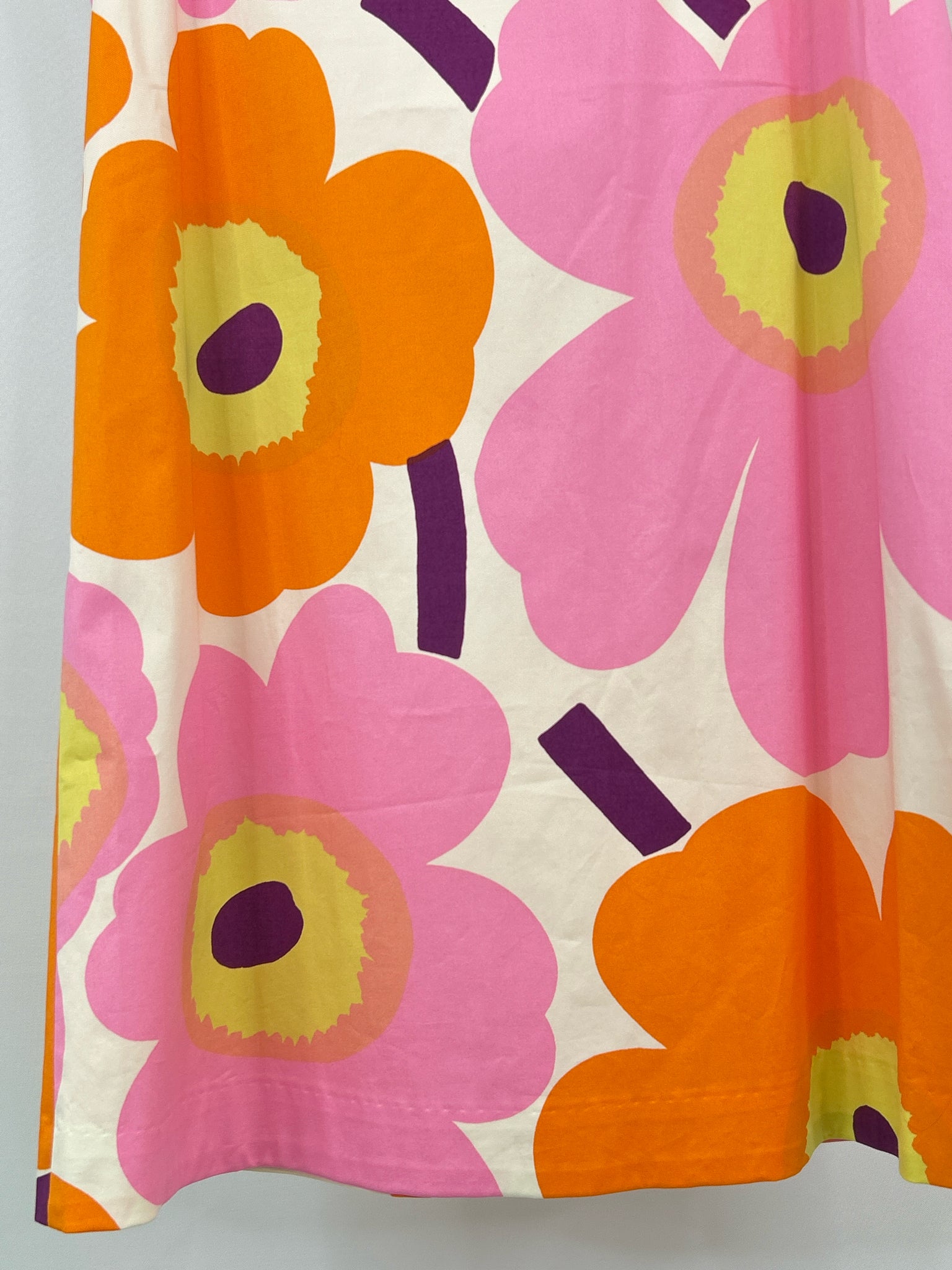 MARIMEKKO Size 6 Pink and Orange Women Dress