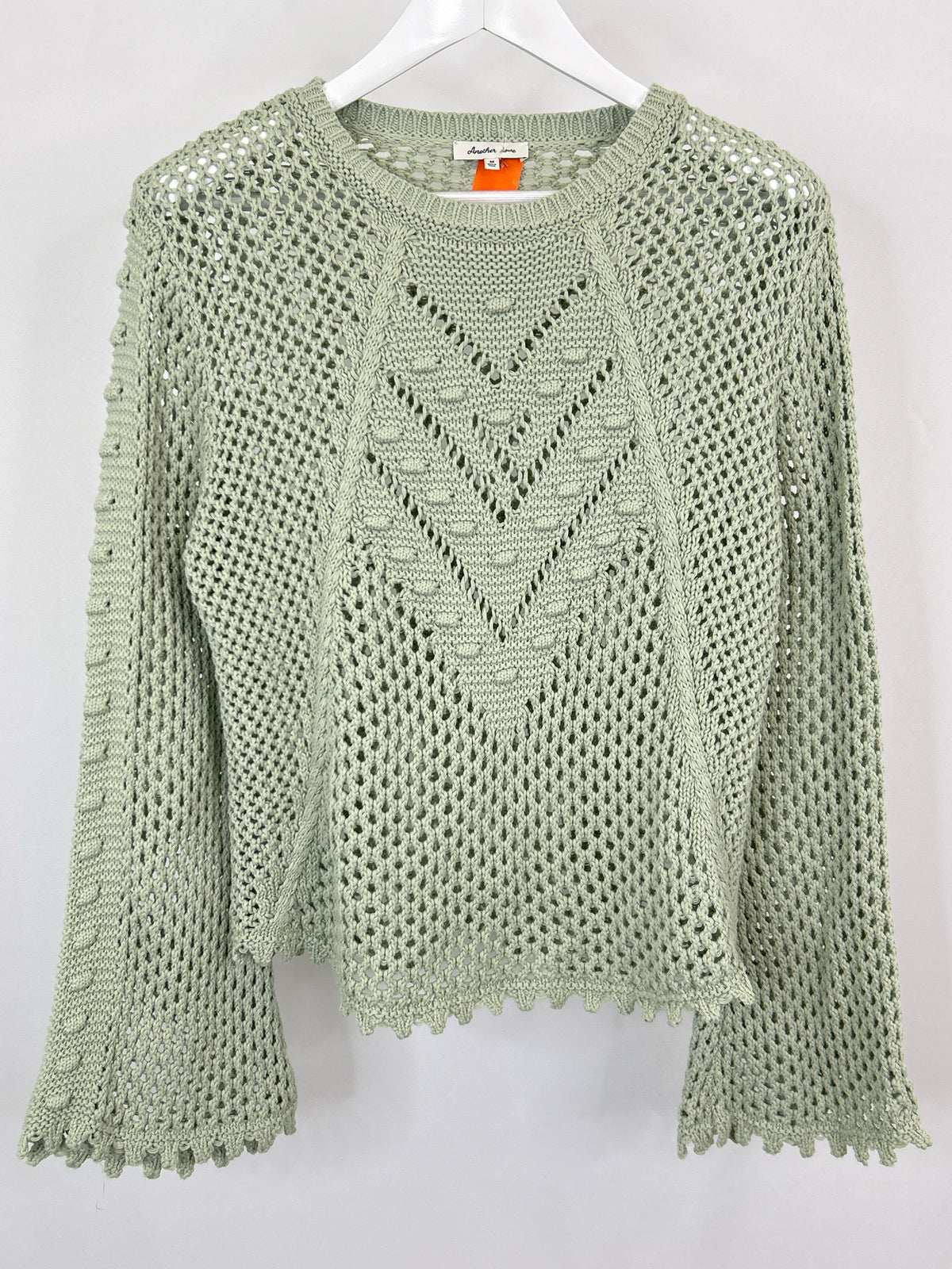ANOTHER LOVE Size M PISTACHIO Women Sweater