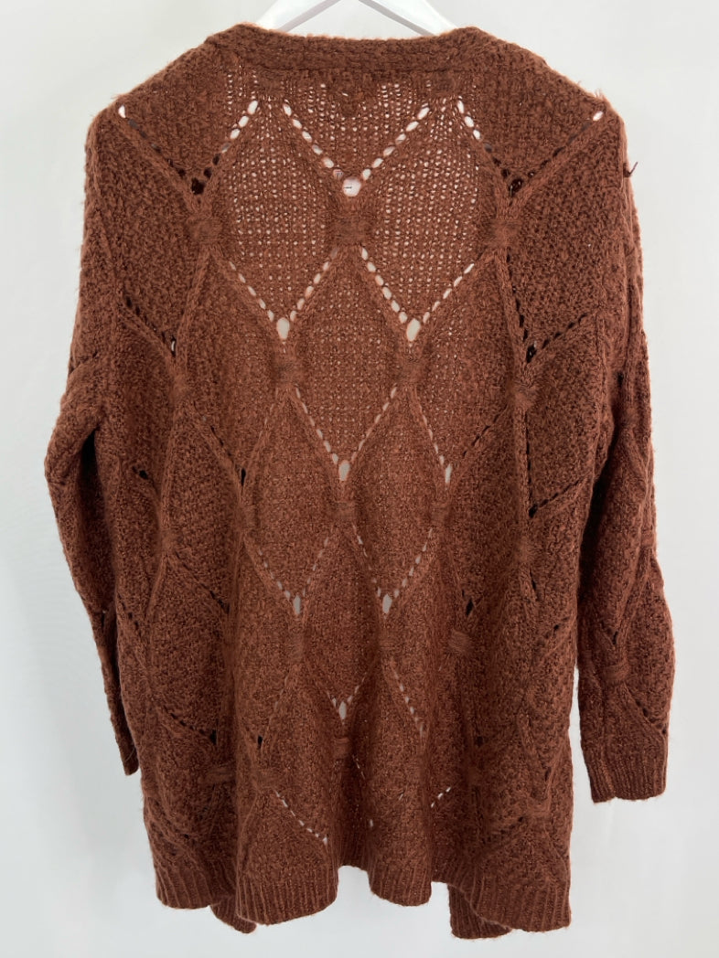 POL Women Size XS BRICK Cardigan