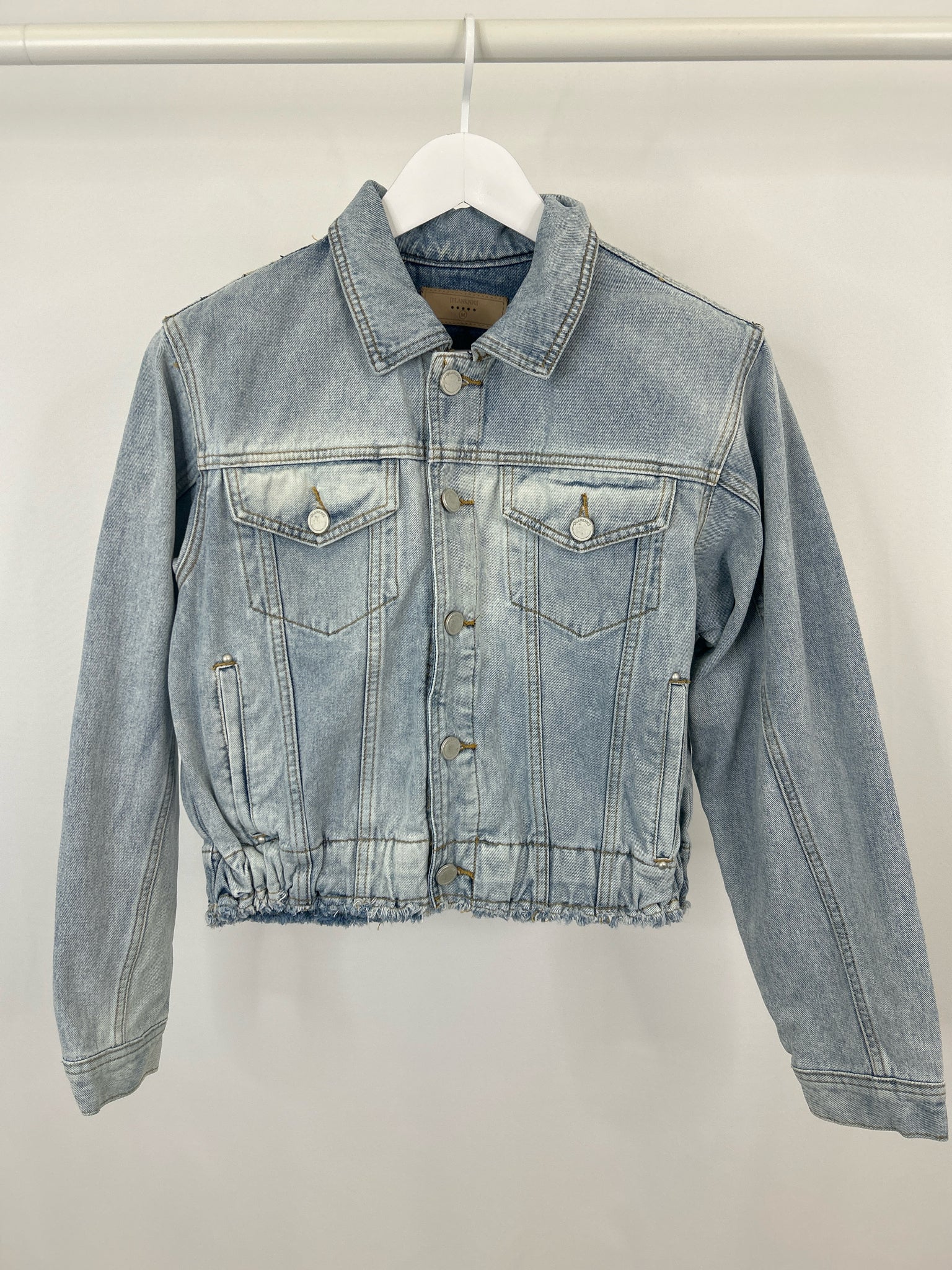 BLANKNYC Size M BLUE DENIM Women Jacket