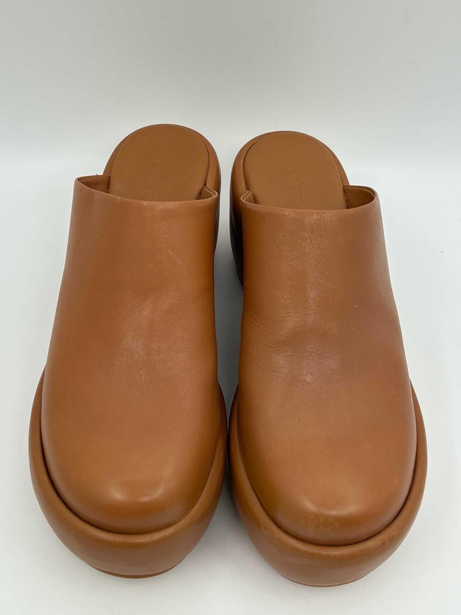 EVERLANE Size 8 COGNAC Women Clogs