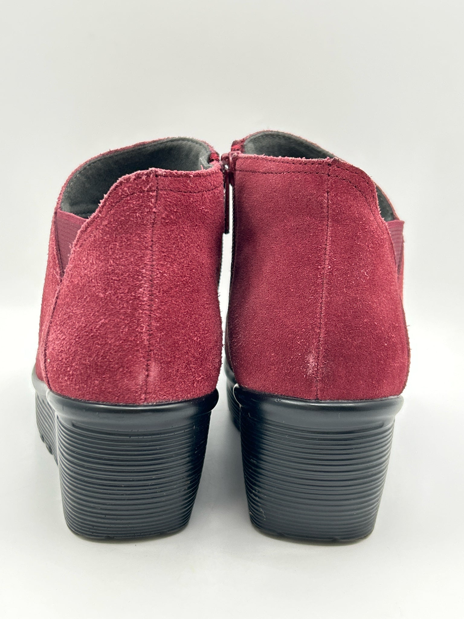 skechers Size 7.5 Burgundy Women Booties