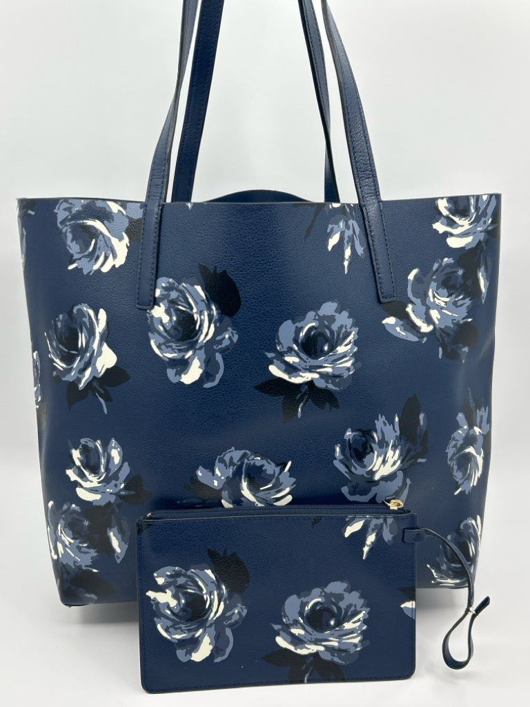 KATE SPADE NAVY FLORAL Tote + Pouch