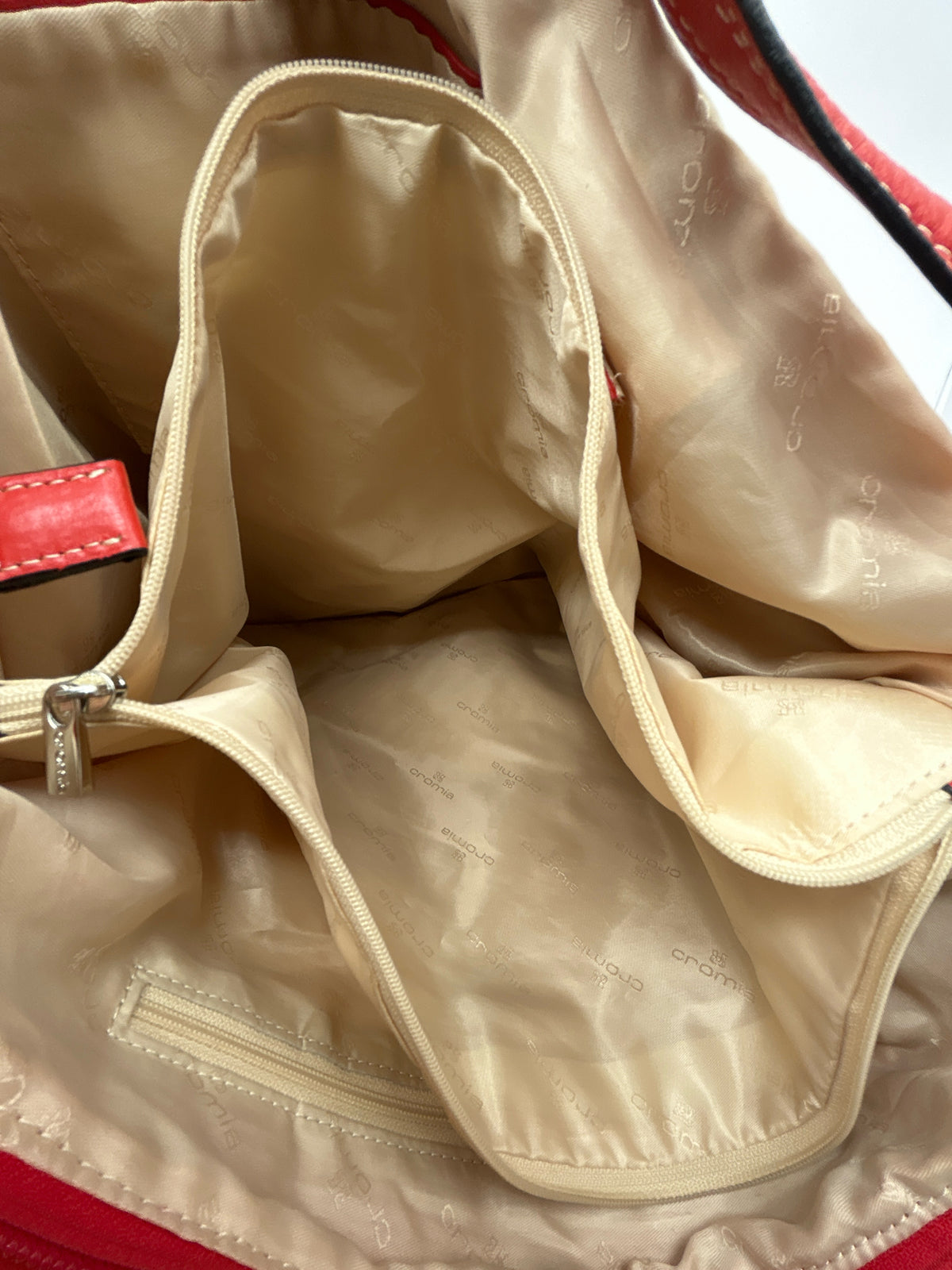 CROMIA Orange Red Women Purse