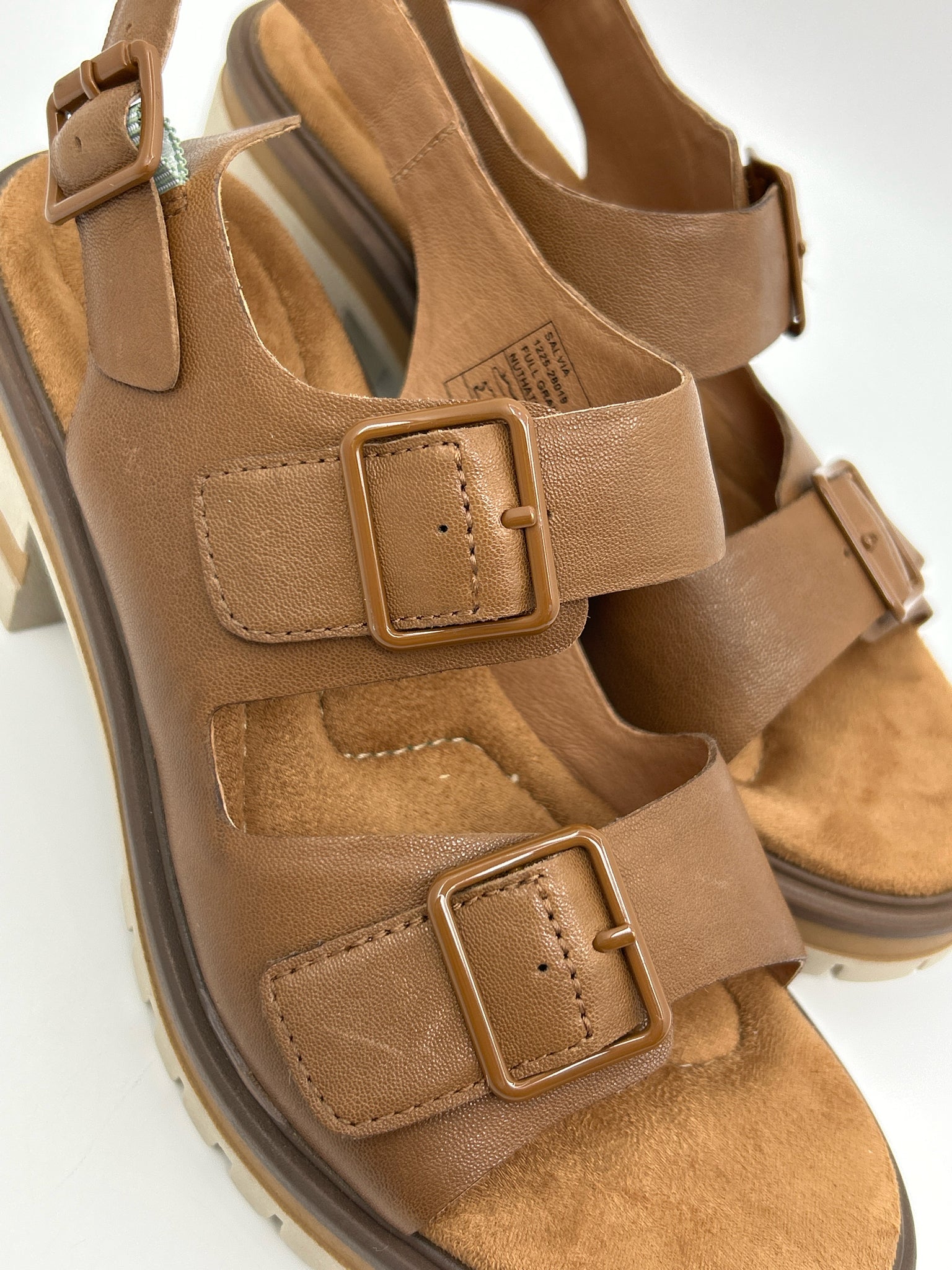 SALVIA Size 8.5 HONEY Women Sandal