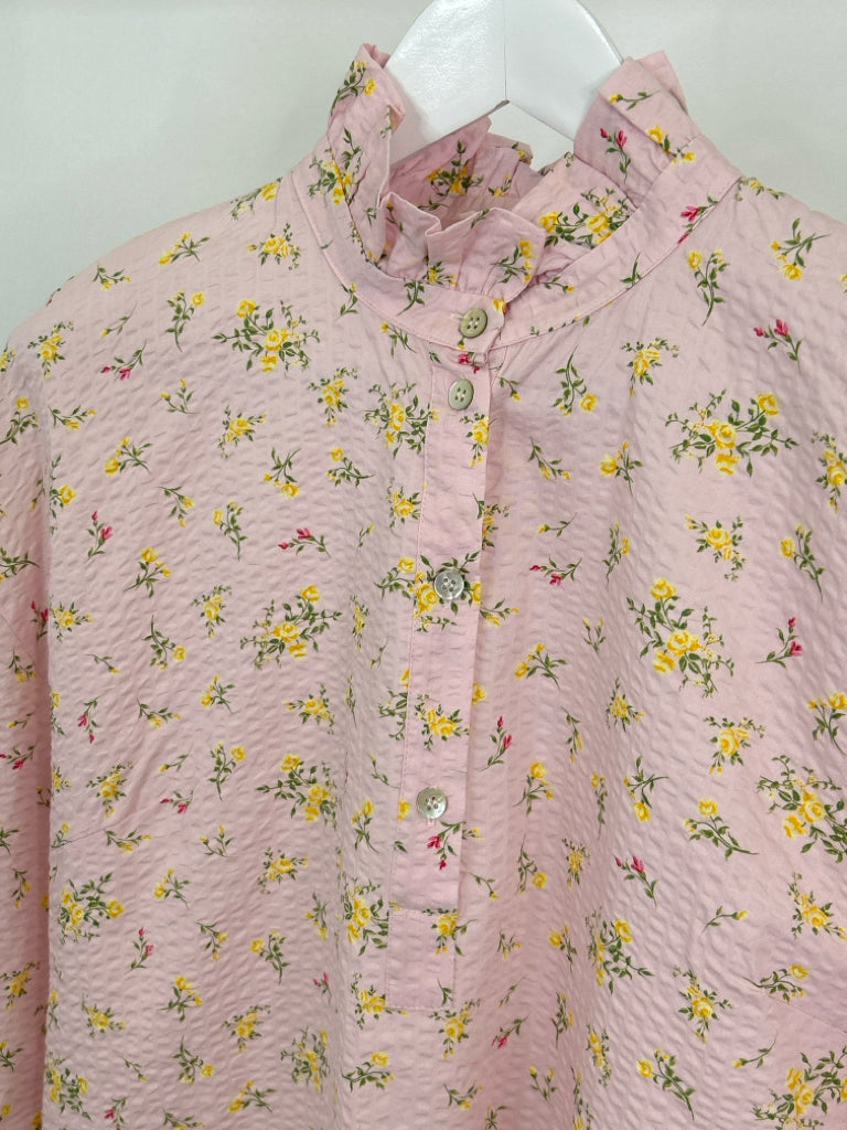 ZARA Size M Pink Print Women's Dress