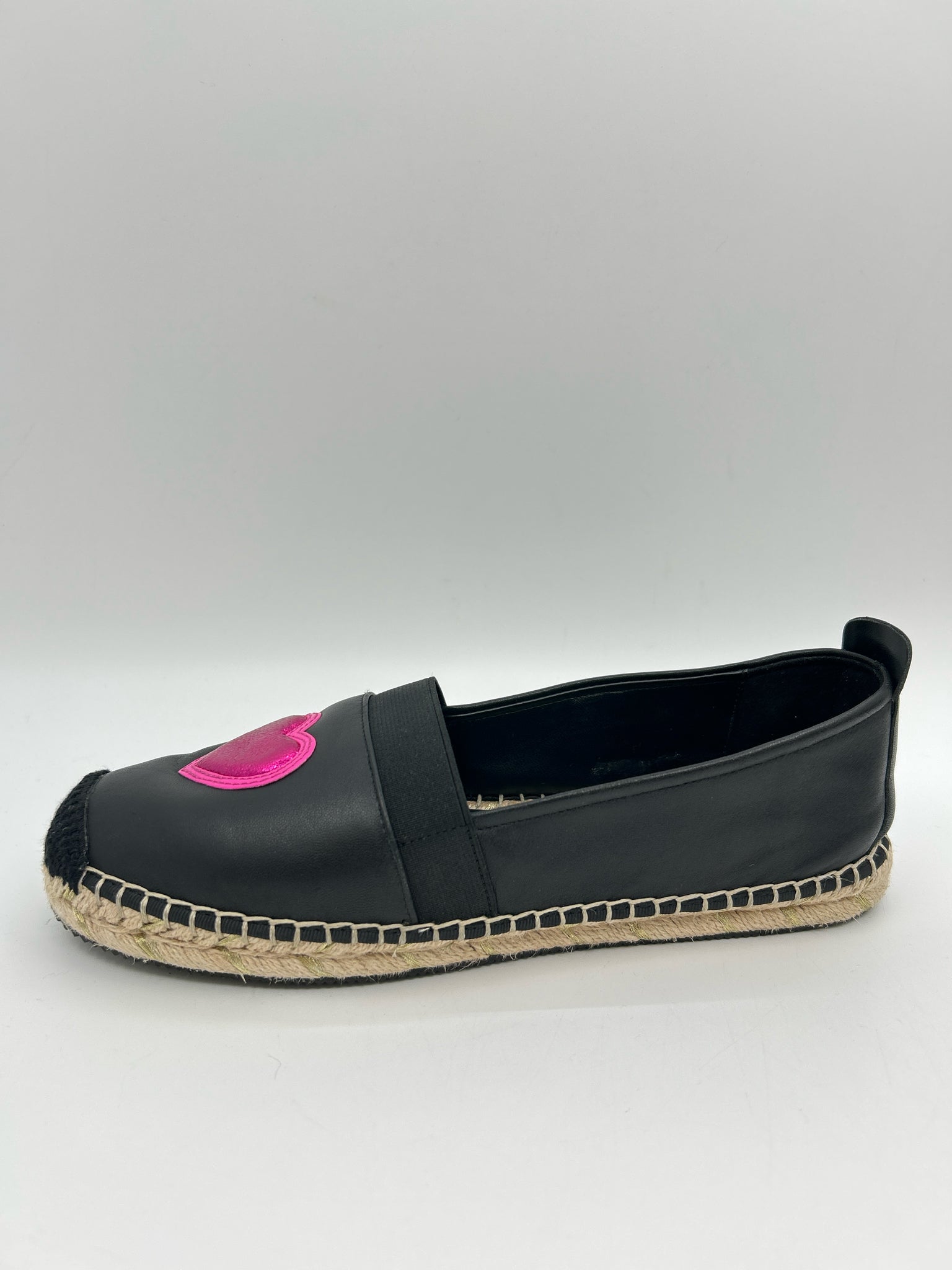 KARL LAGERFELD Size 8.5M Black Women Sandal