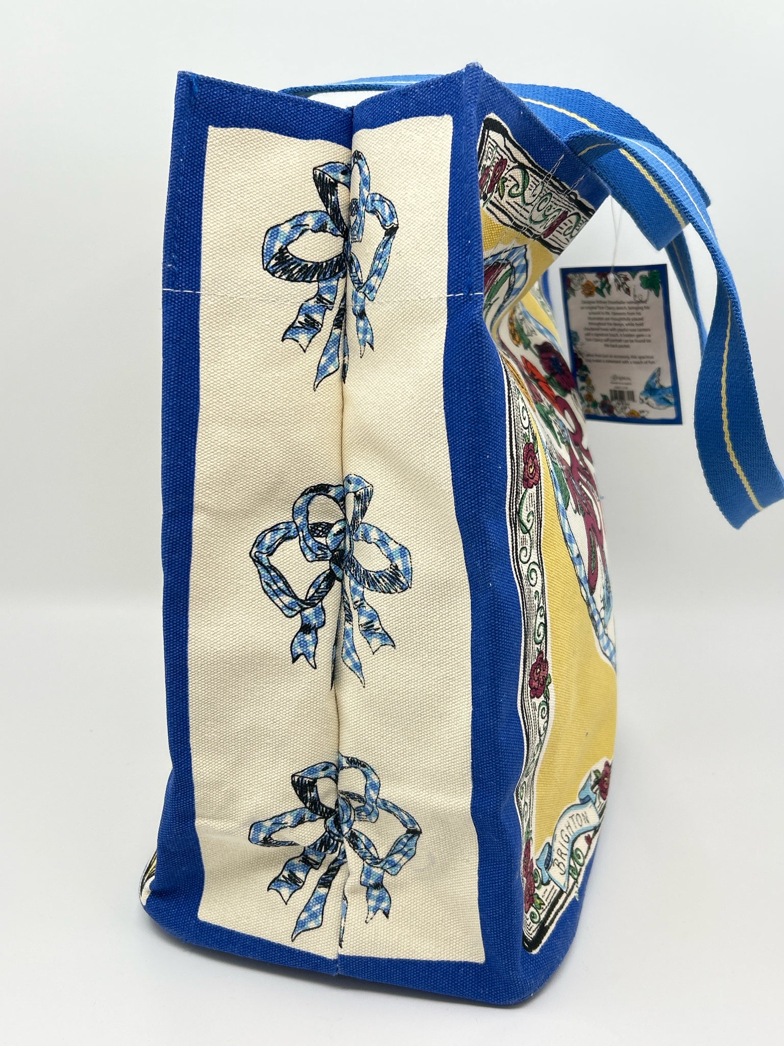 BRIGHTON NWT Yellow and blue Women Tote