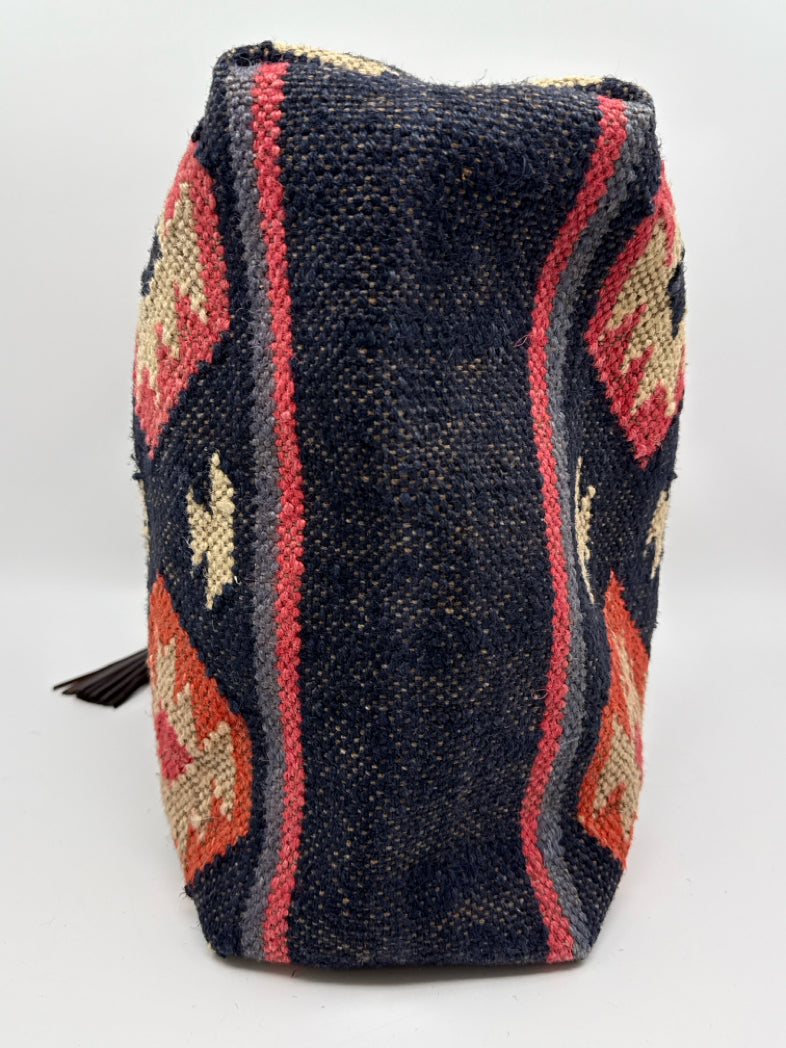 J. Jill Navy Print Women Tote