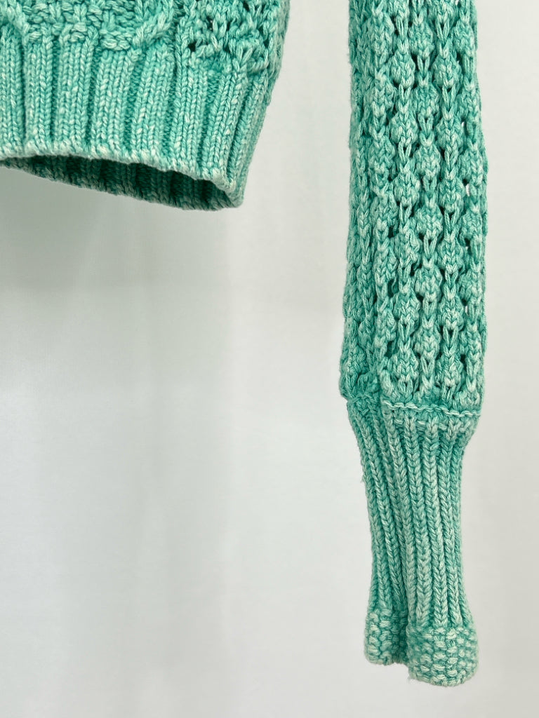 PILCRO Size XS Mint Green Women's Cardigan