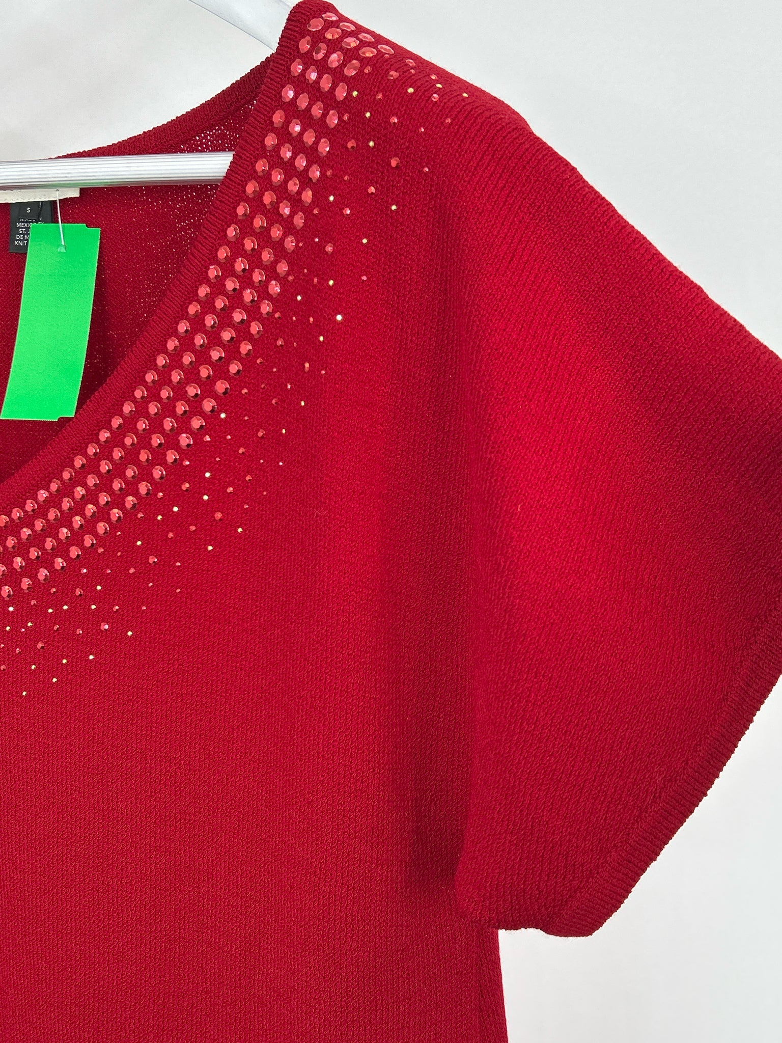 ST JOHN SPORT Size S Red Women Dress
