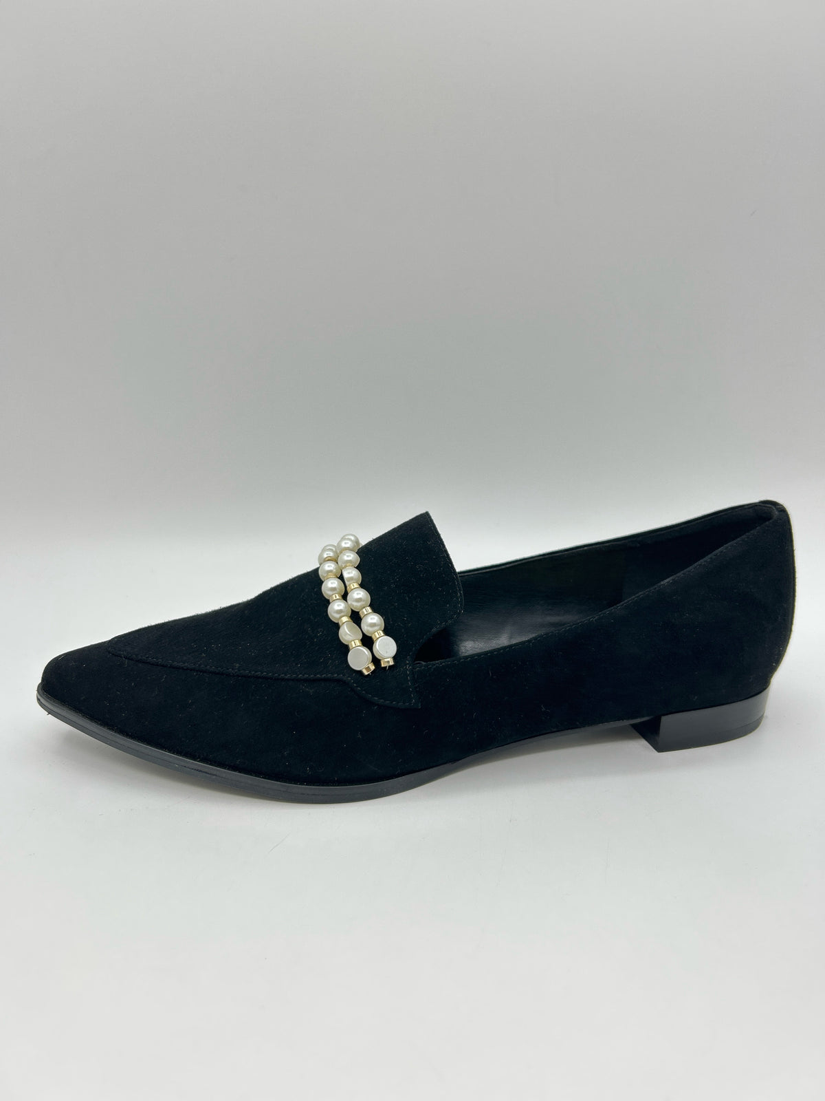 MARC FISHER Size 9M Black Women Loafer