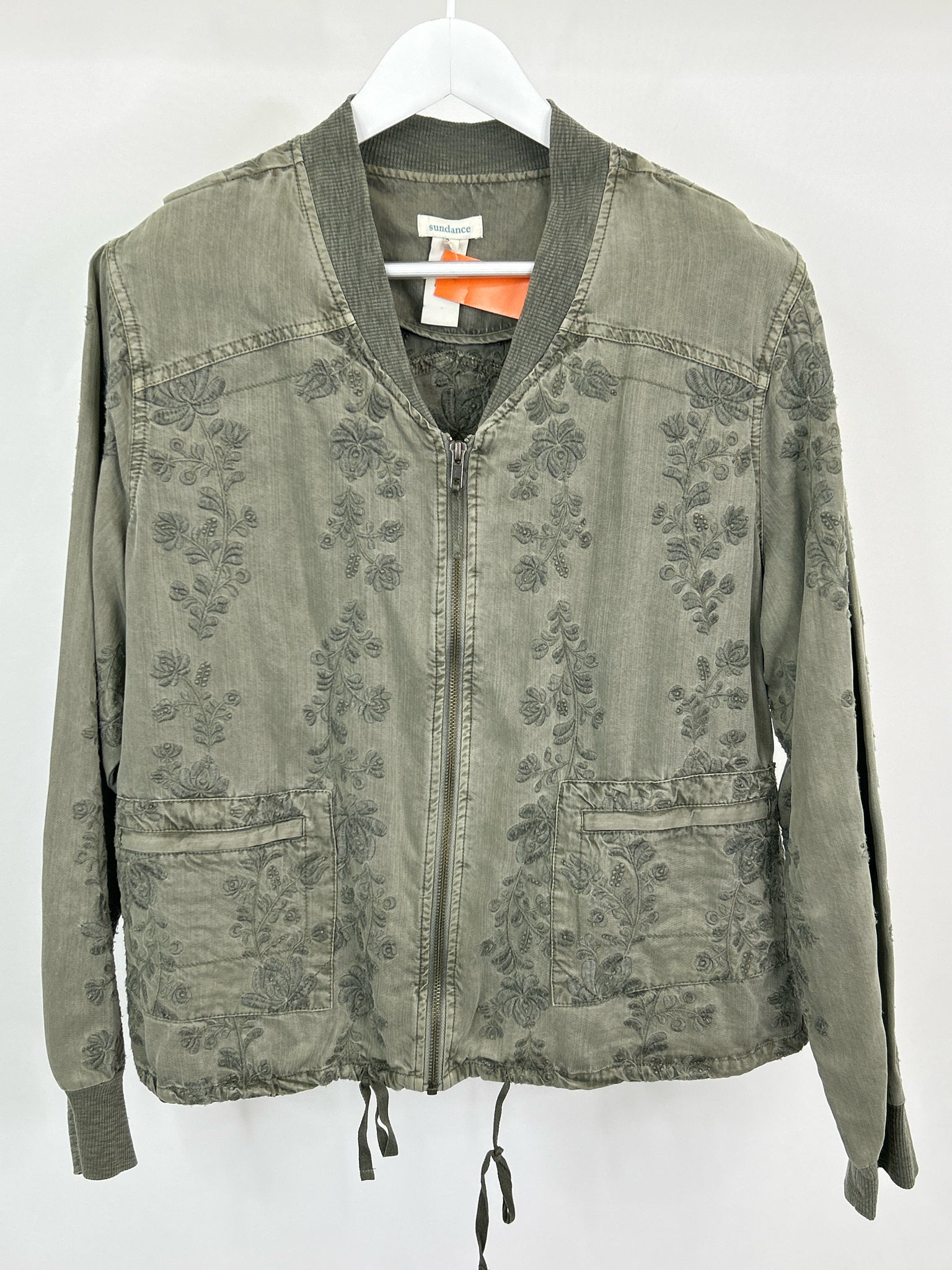 SUNDANCE Size L OLIVE GREEN Women Jacket