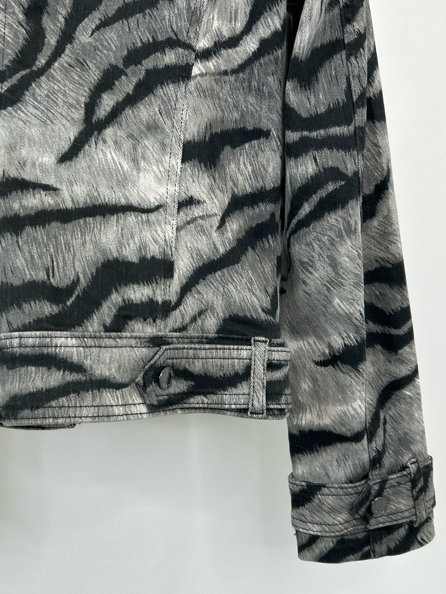 White House Black Market Size 12 black and grey Women Jacket