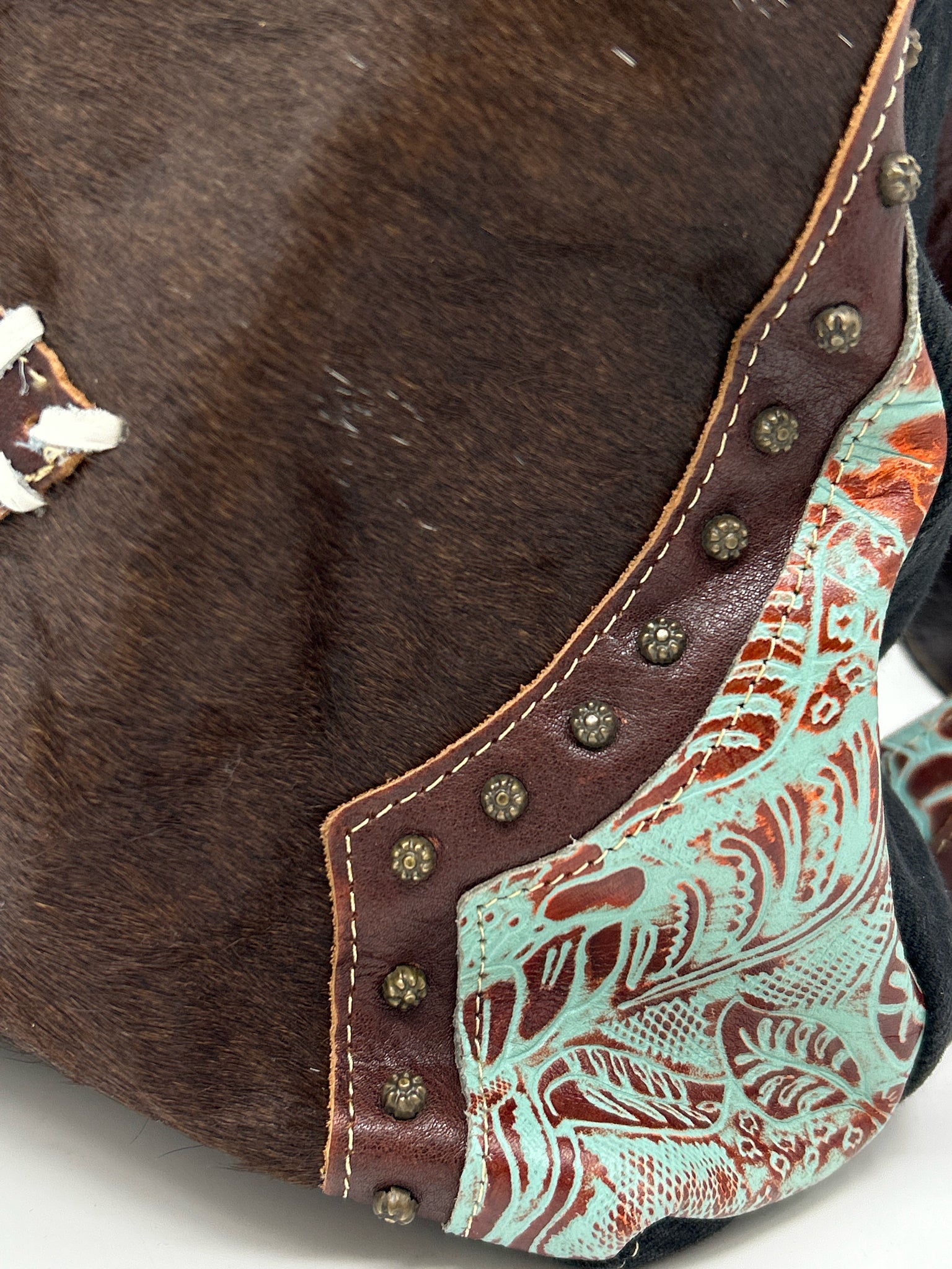 MYRA BAG Brown Print Women Purse