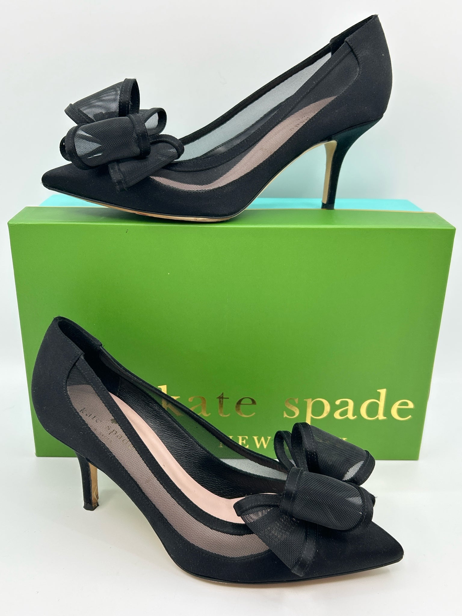 KATE SPADE Size 6.5M Black Women Pumps