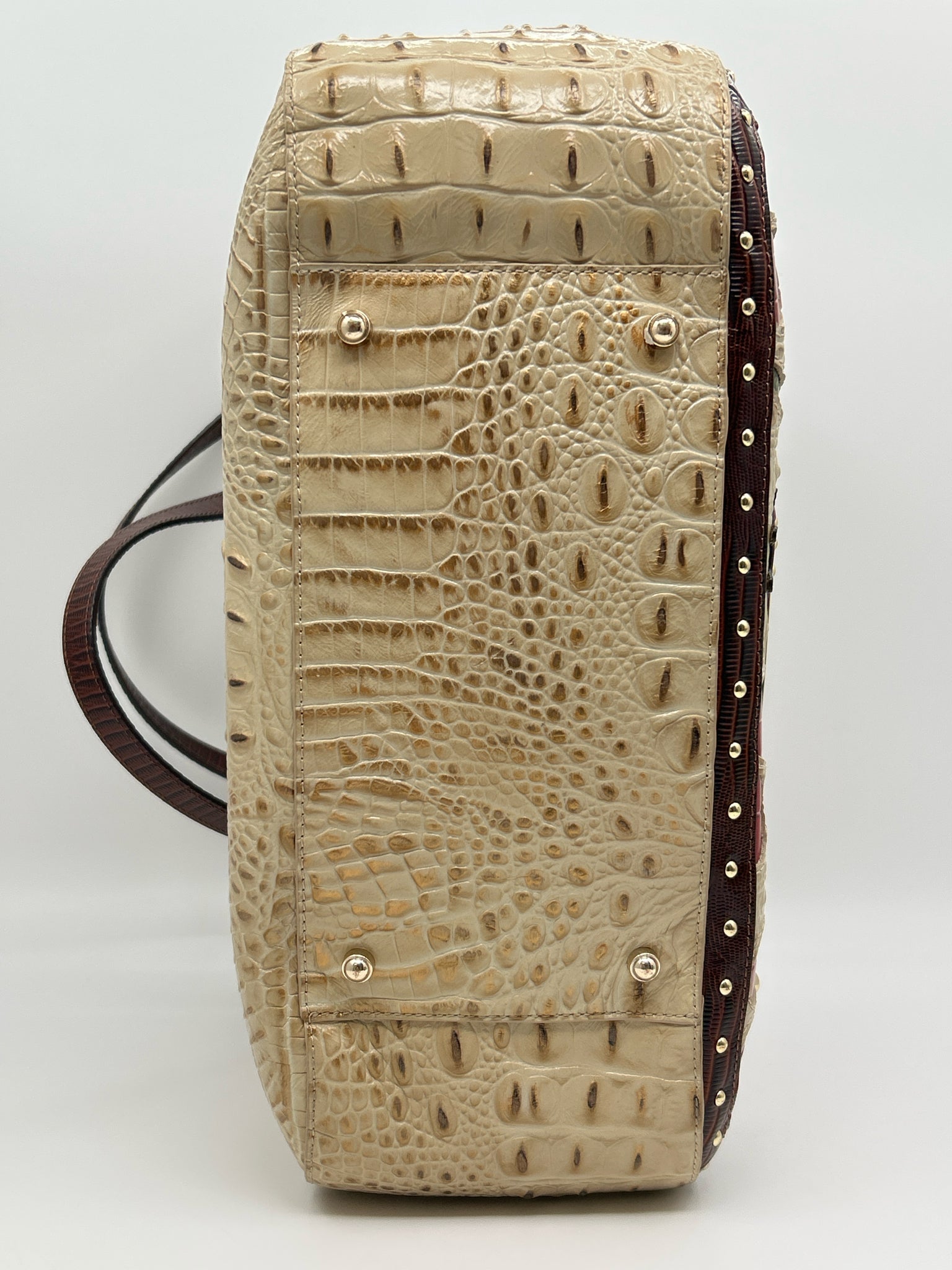 BRAHMIN BEIGE AND BROWN Women Tote