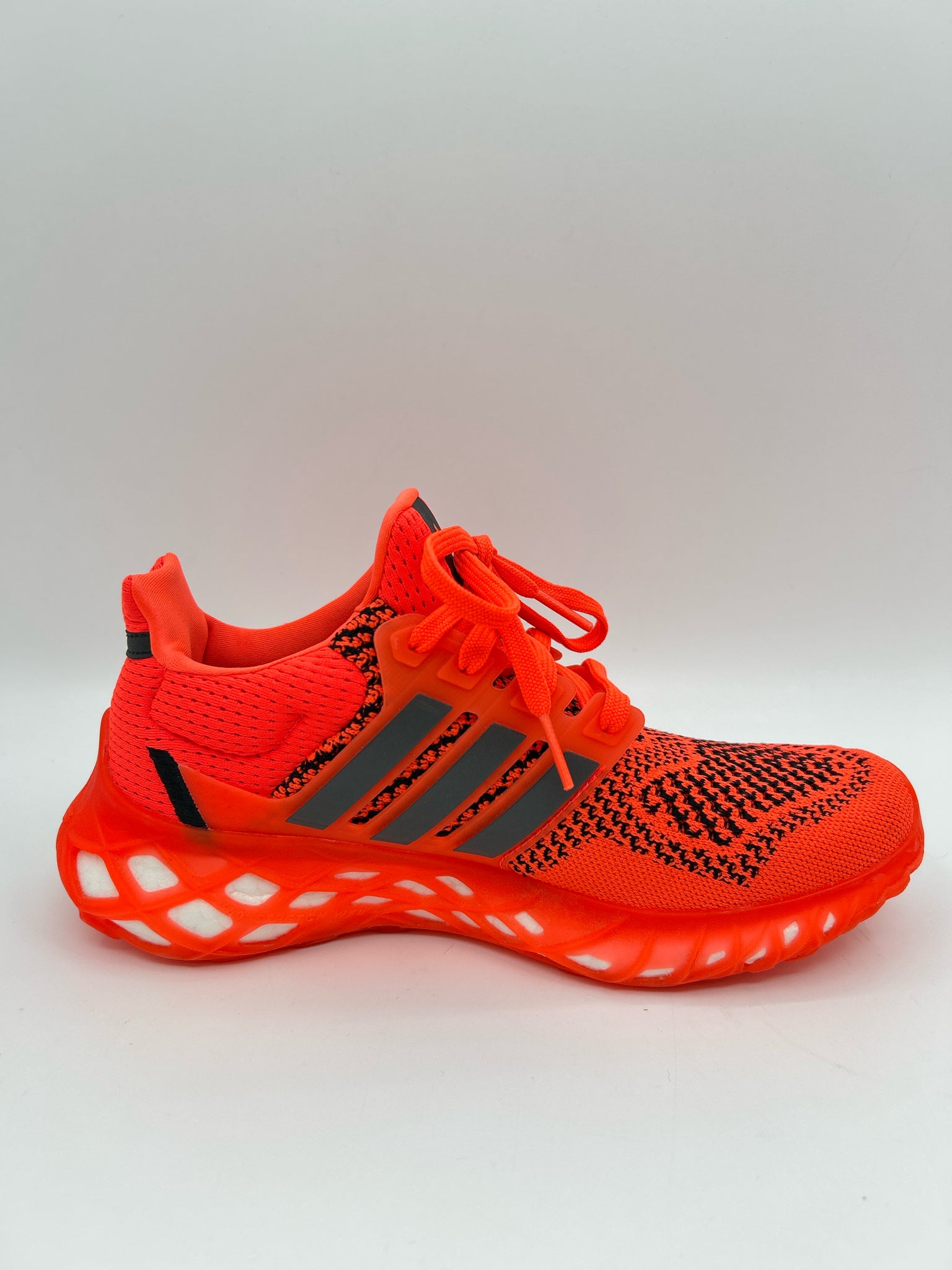 ADIDAS Size 6.5 Bright Orange Women Sneakers