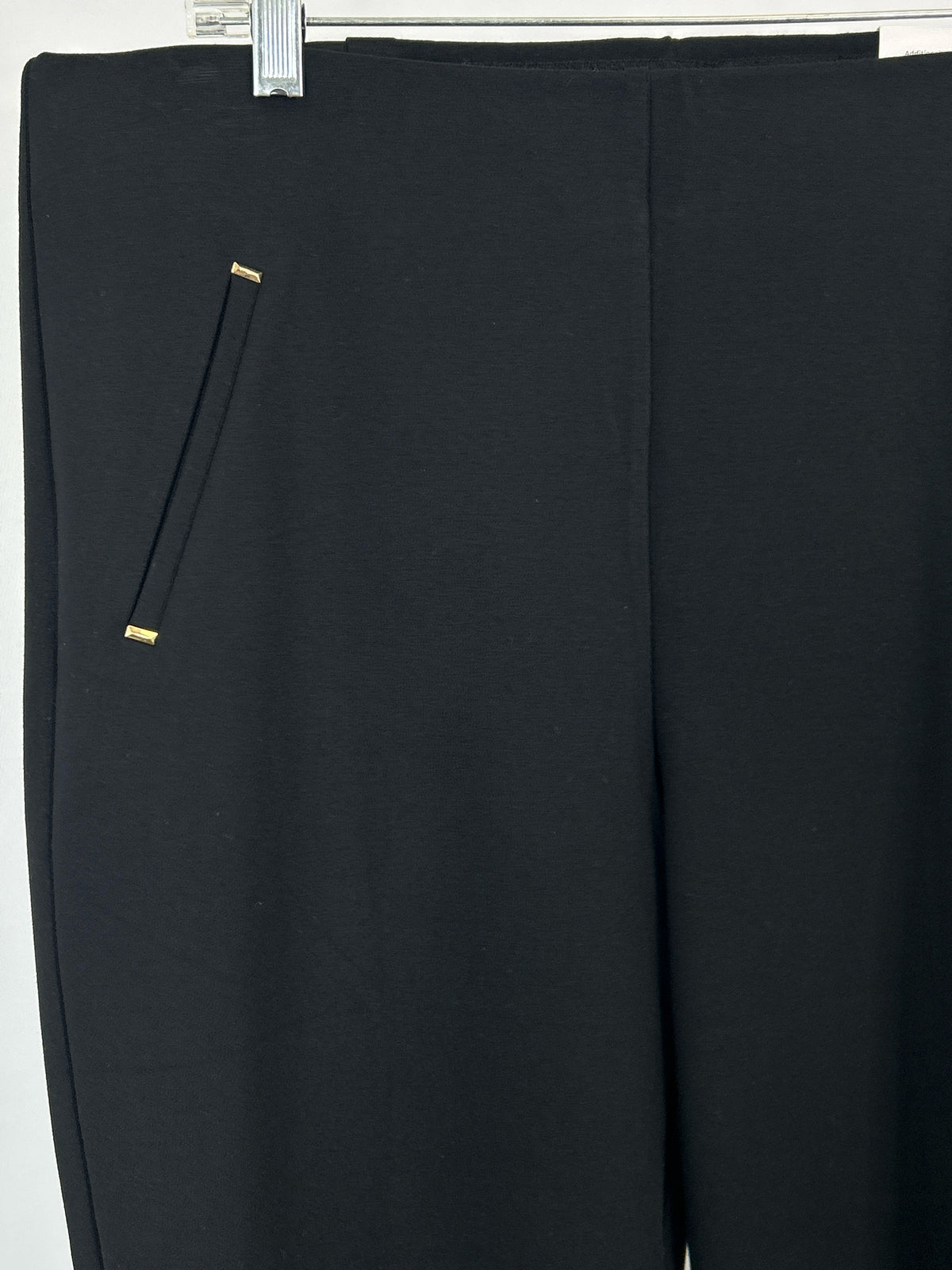 CHICO'S Size 12 Black Women Pants
