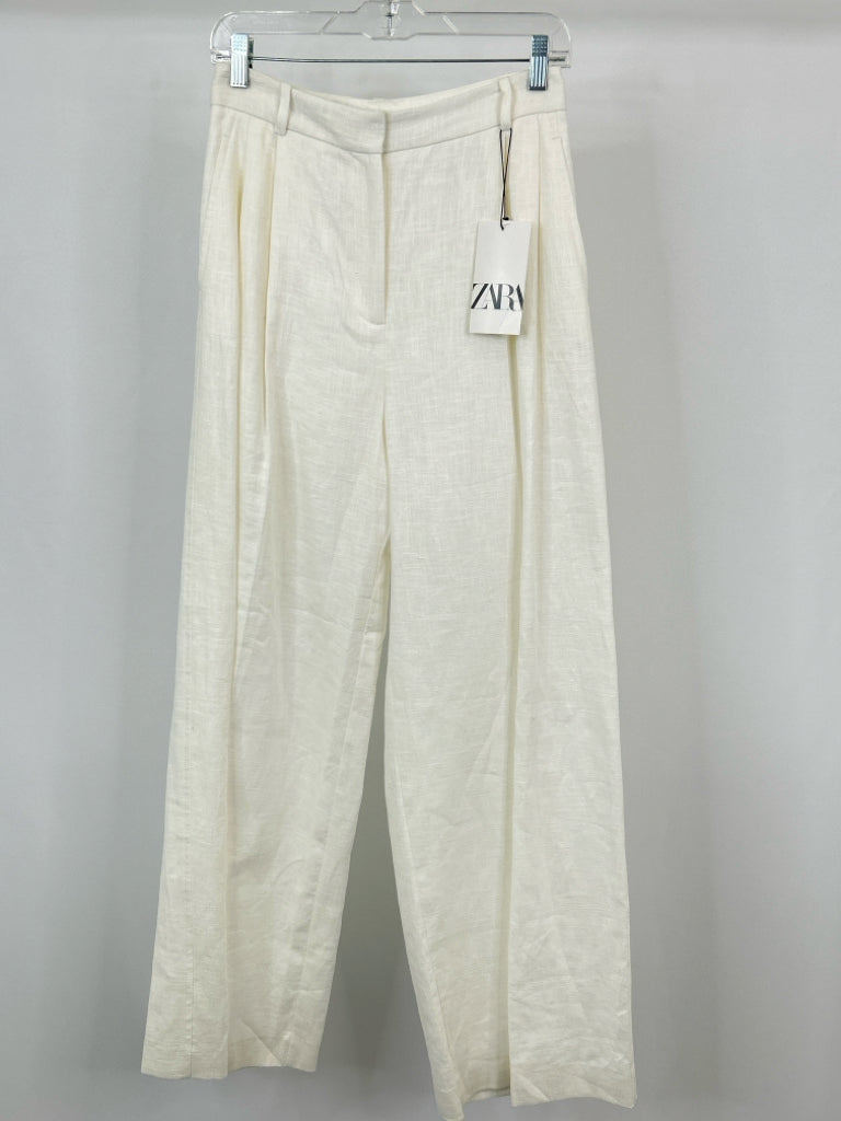 ZARA Size S Ivory Pants