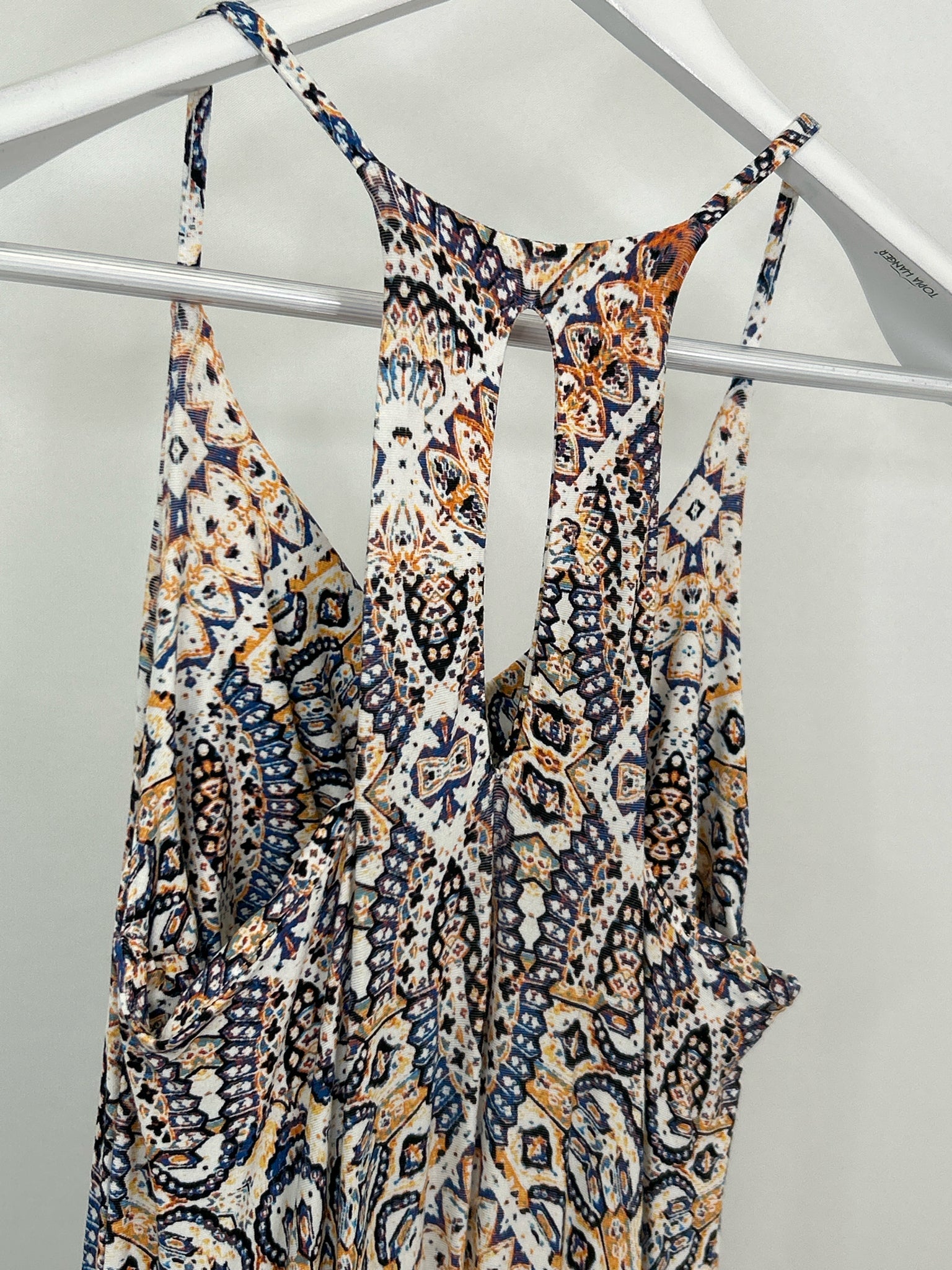 CYNTHIA ROWLEY Size S orange and blue Women Dress