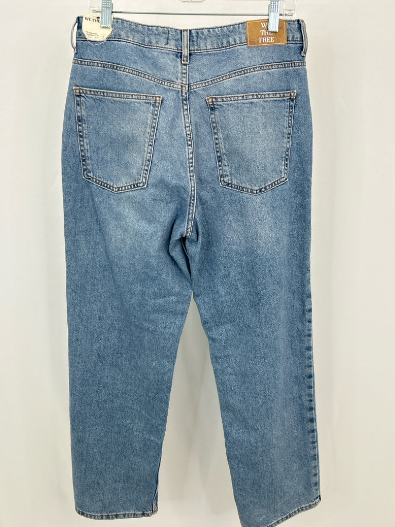 WE THE FREE Women Size 12/31 Blue Denim Jeans NWT