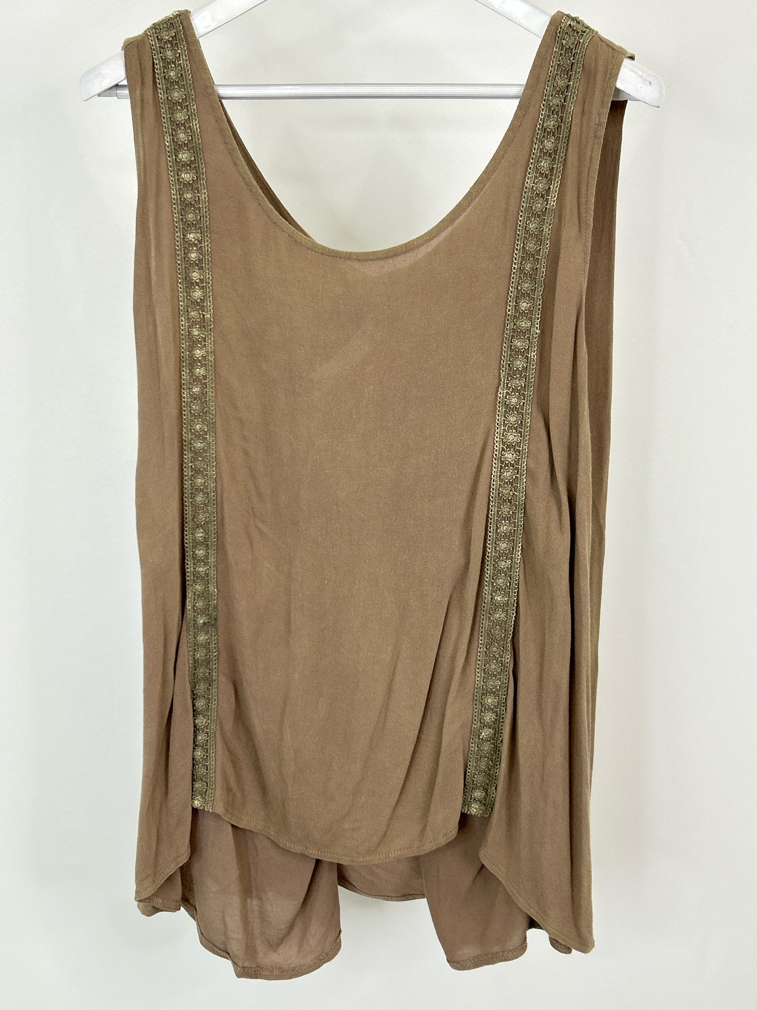 POL Size S Light Brown Women Top
