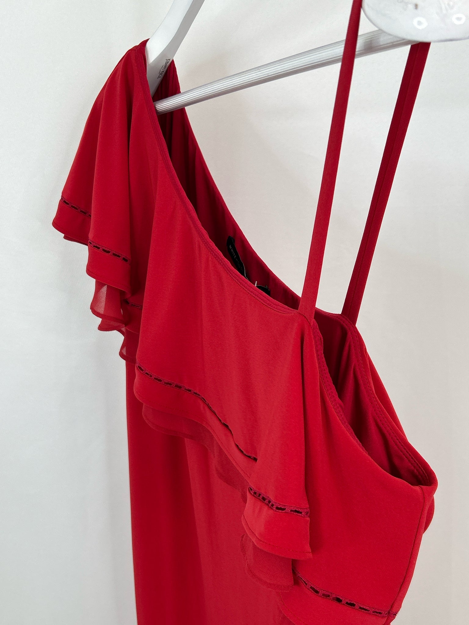 White House Black Market Size XL Red Women's Dress