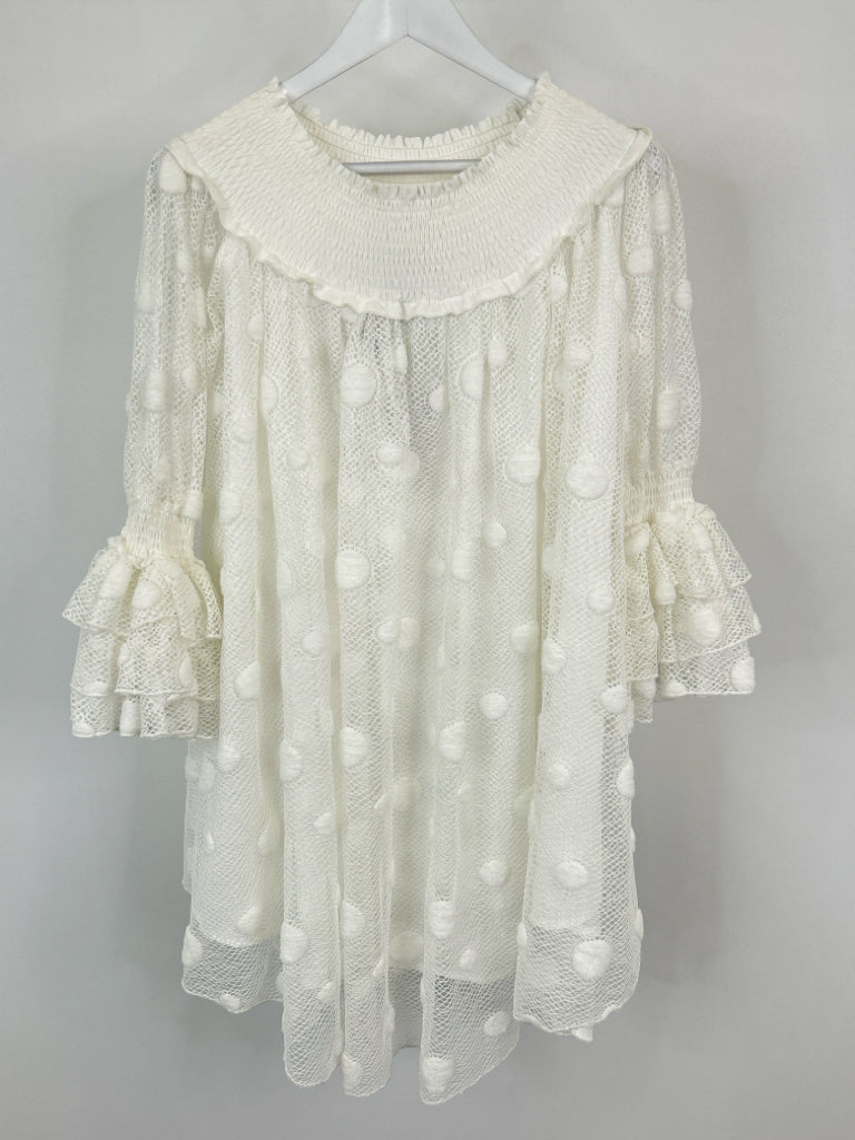 GRACIA Size S White Women's Dress NWT