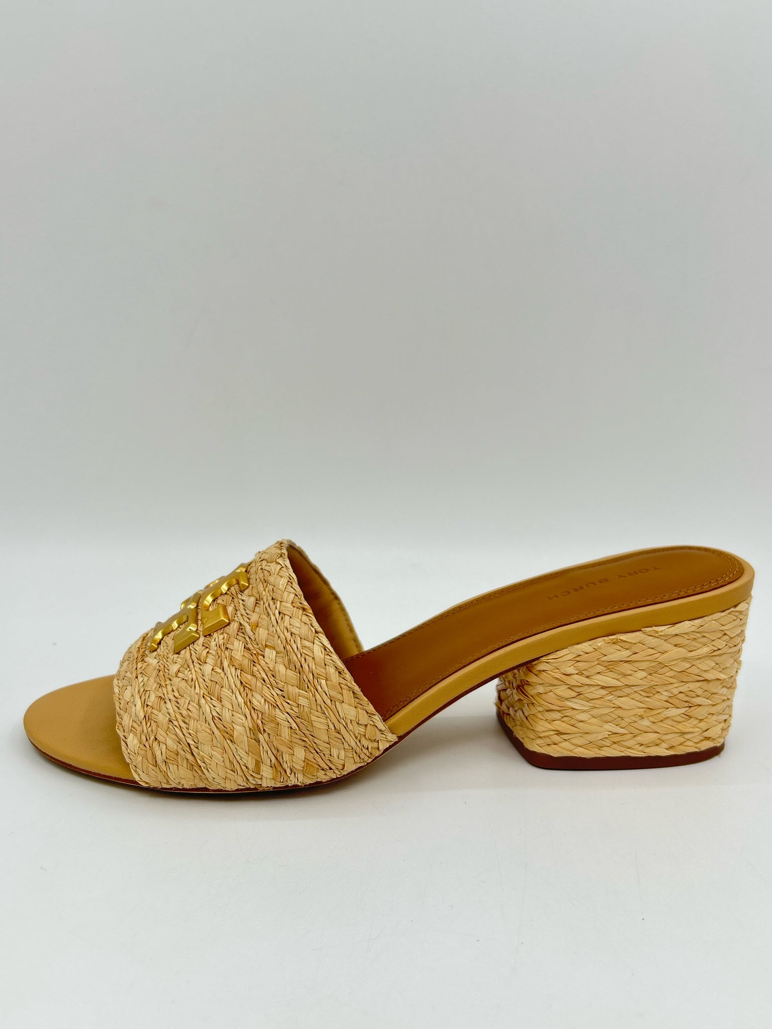 TORY BURCH Size 9M STRAW Women Sandal