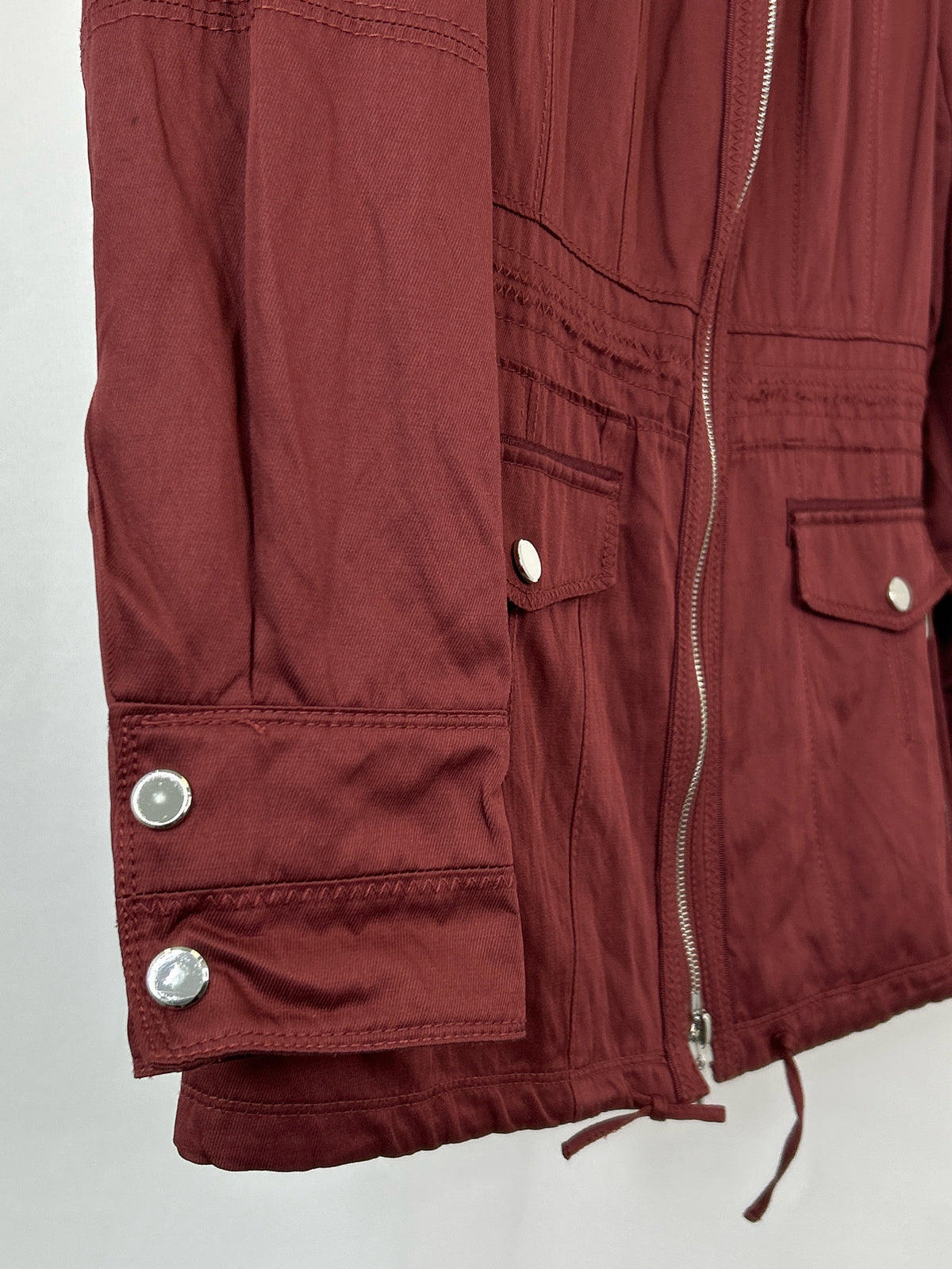 White House Black Market Size 8 RASPBERRY Women Jacket