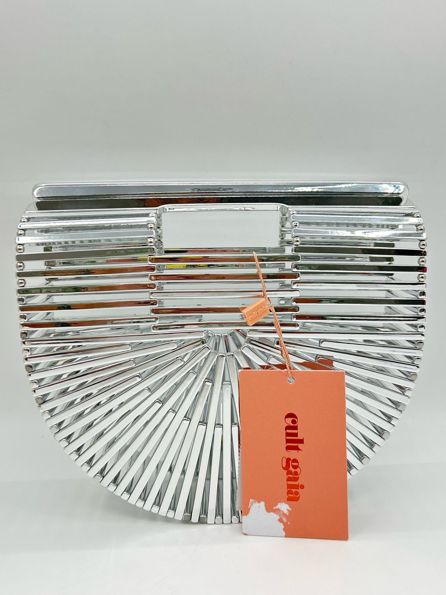 CULT GAIA Silver Women Clutch