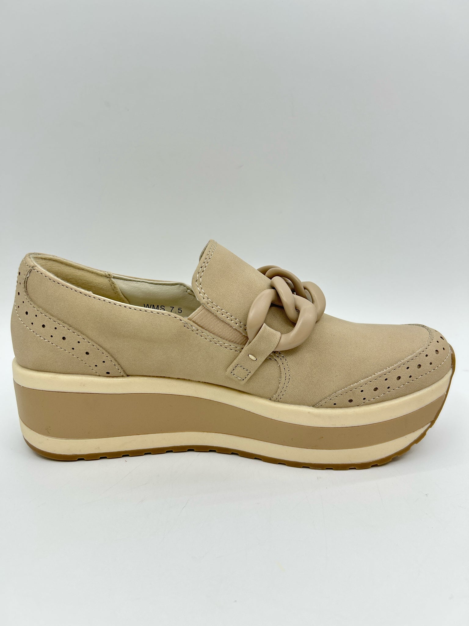DOLCE VITA Size 7.5 Beige Women Sneakers