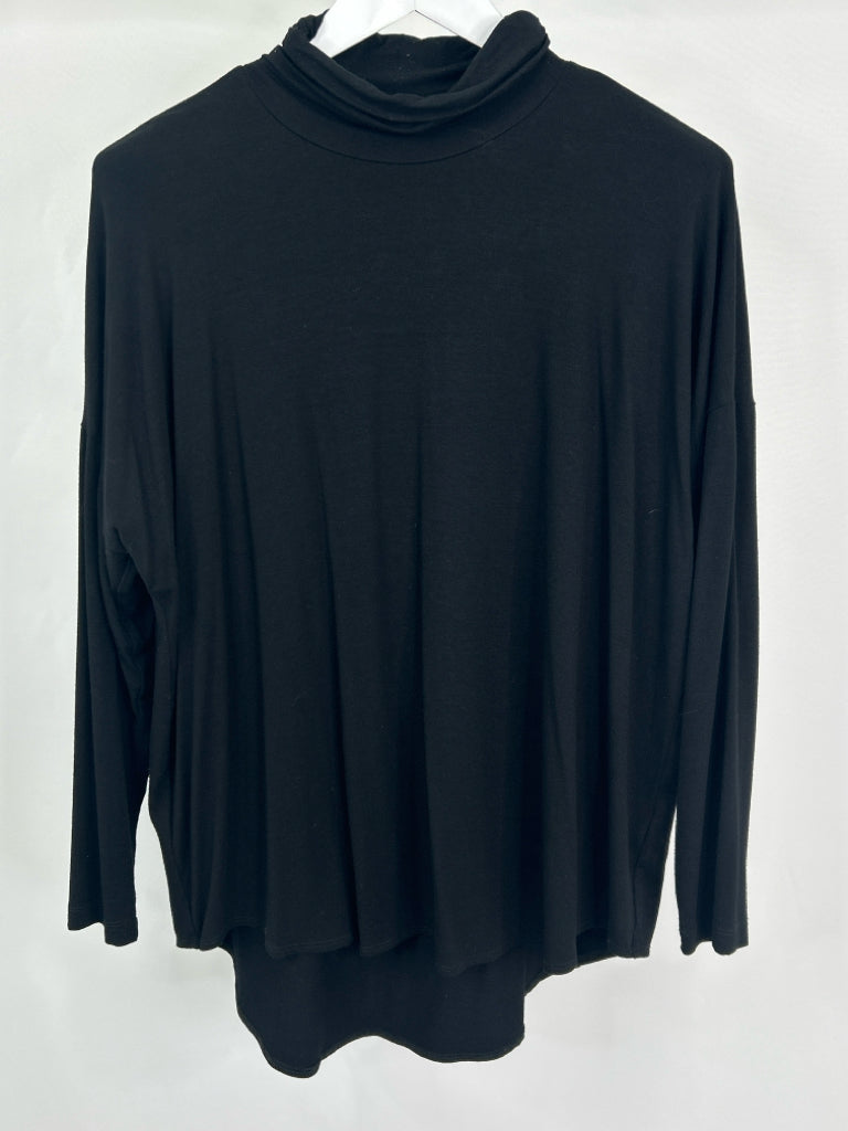 EILEEN FISHER Women Size XL Black Turtleneck