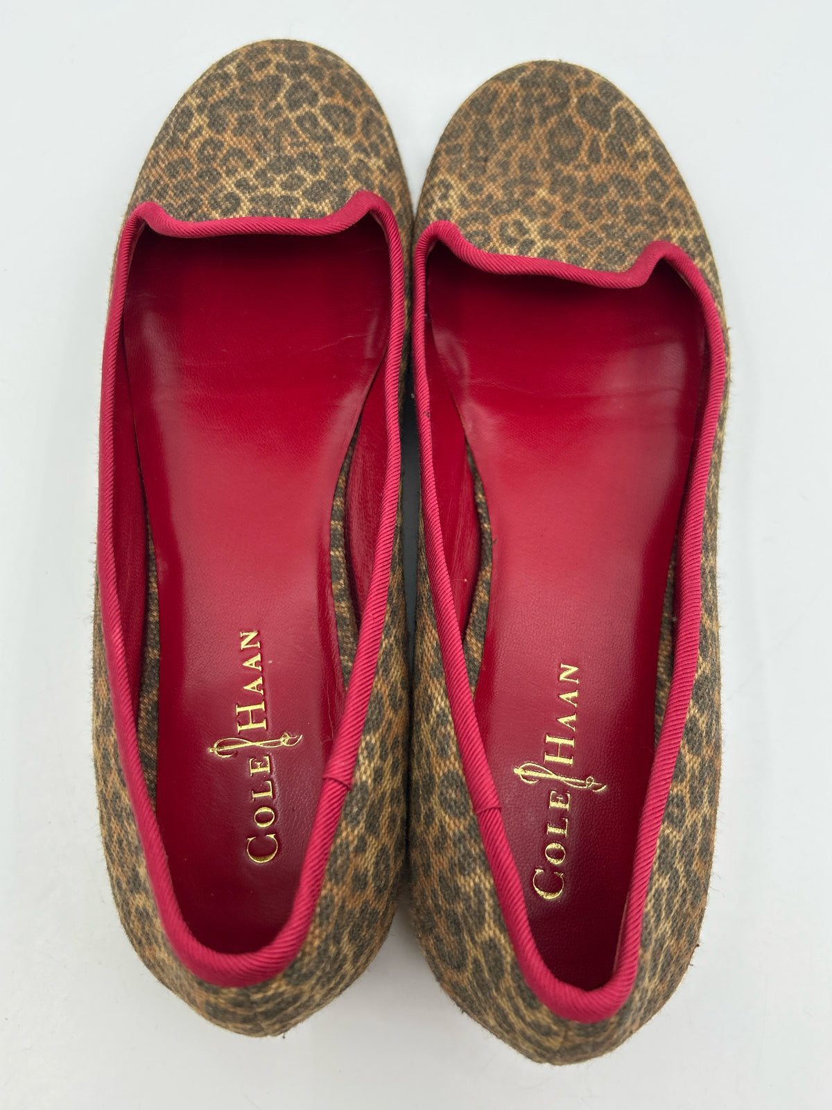 COLE HAAN Size 9B Animal Print Women Flats