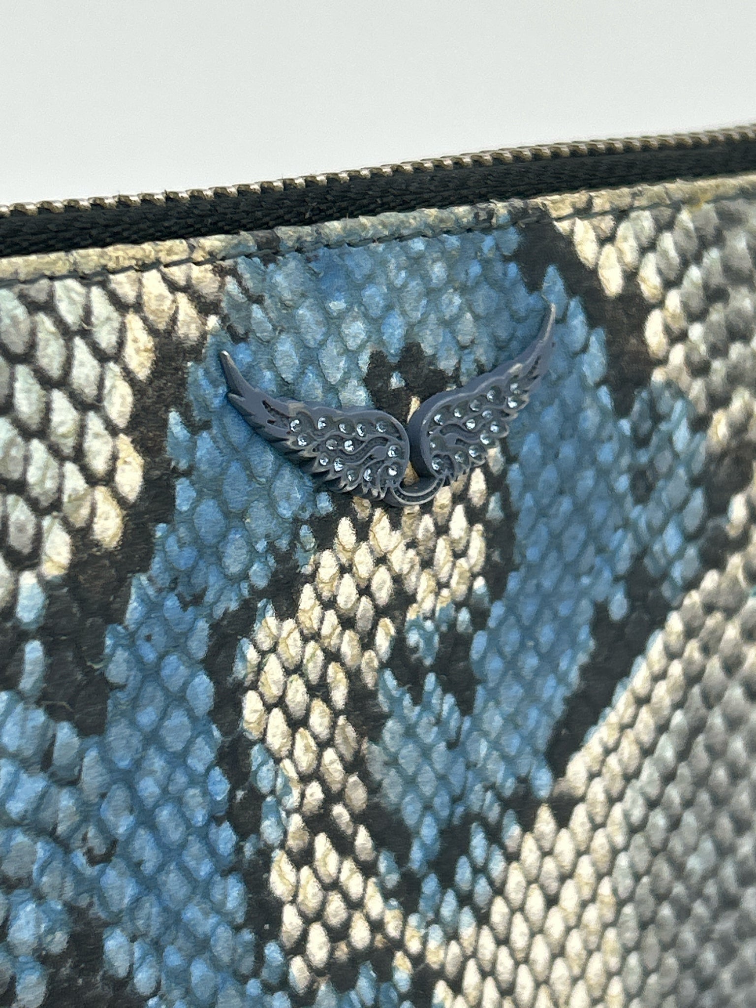 ZADIG&VOLTAIRE WHITE AND BLUE Women Wallet