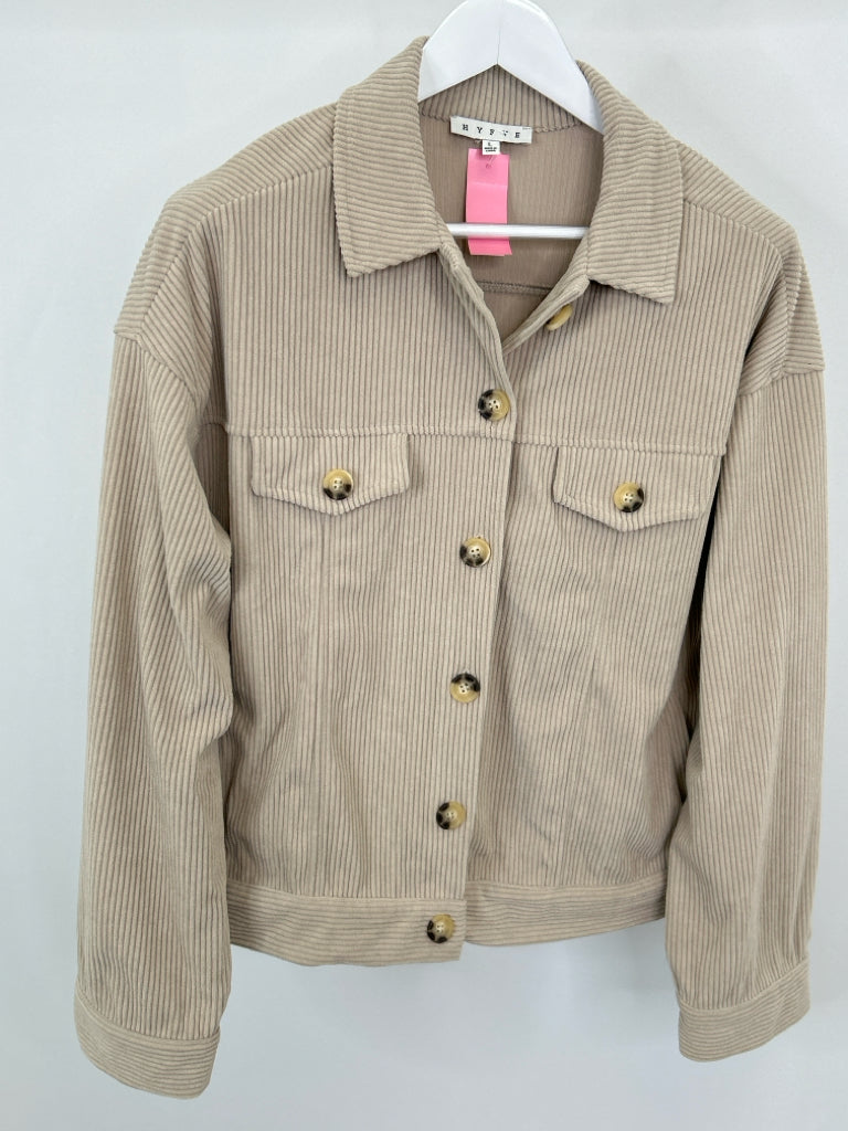 HYFVE Women Size L Beige Jacket