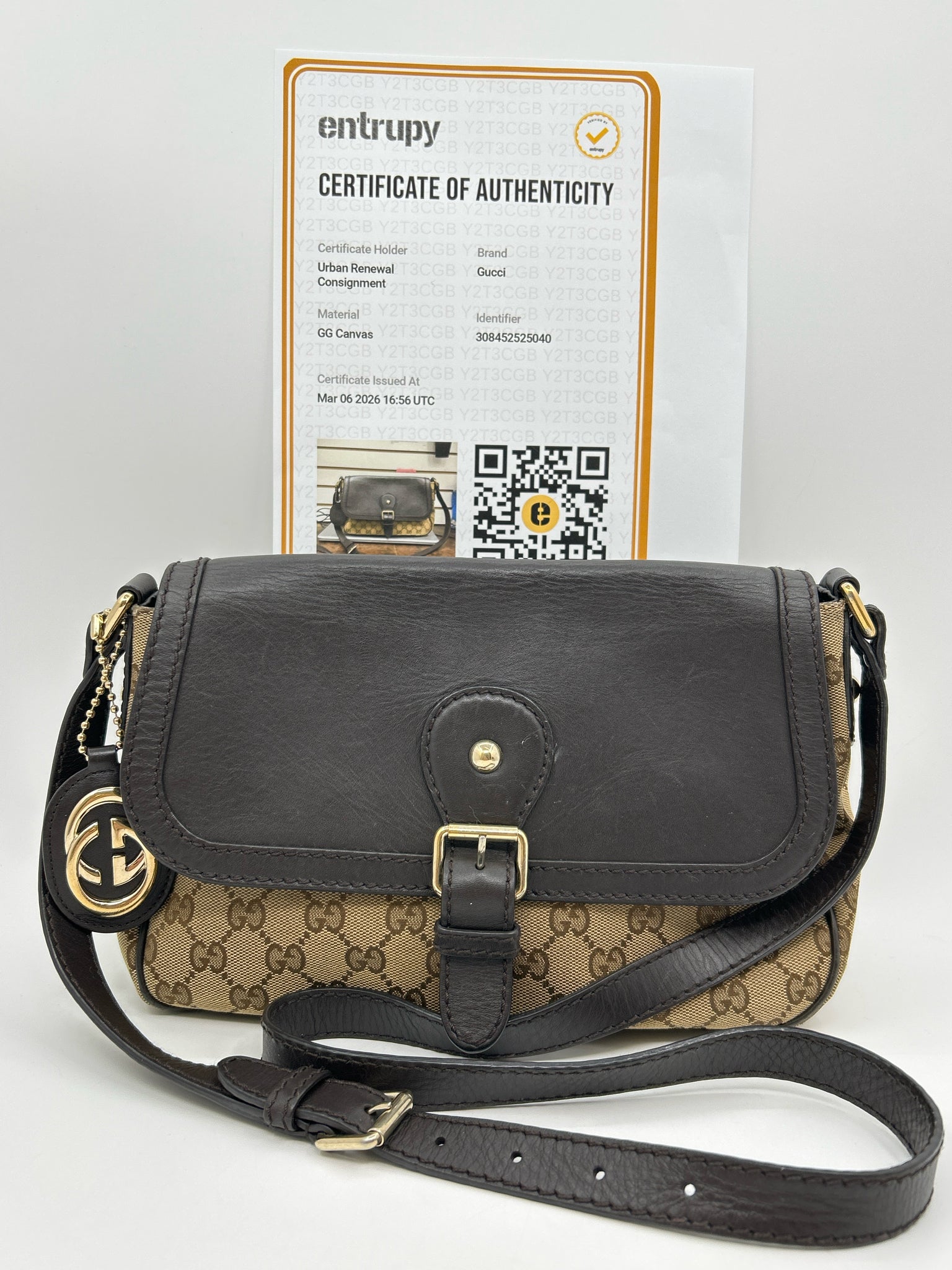 GUCCI BROWN MONOGRAM Women Purse