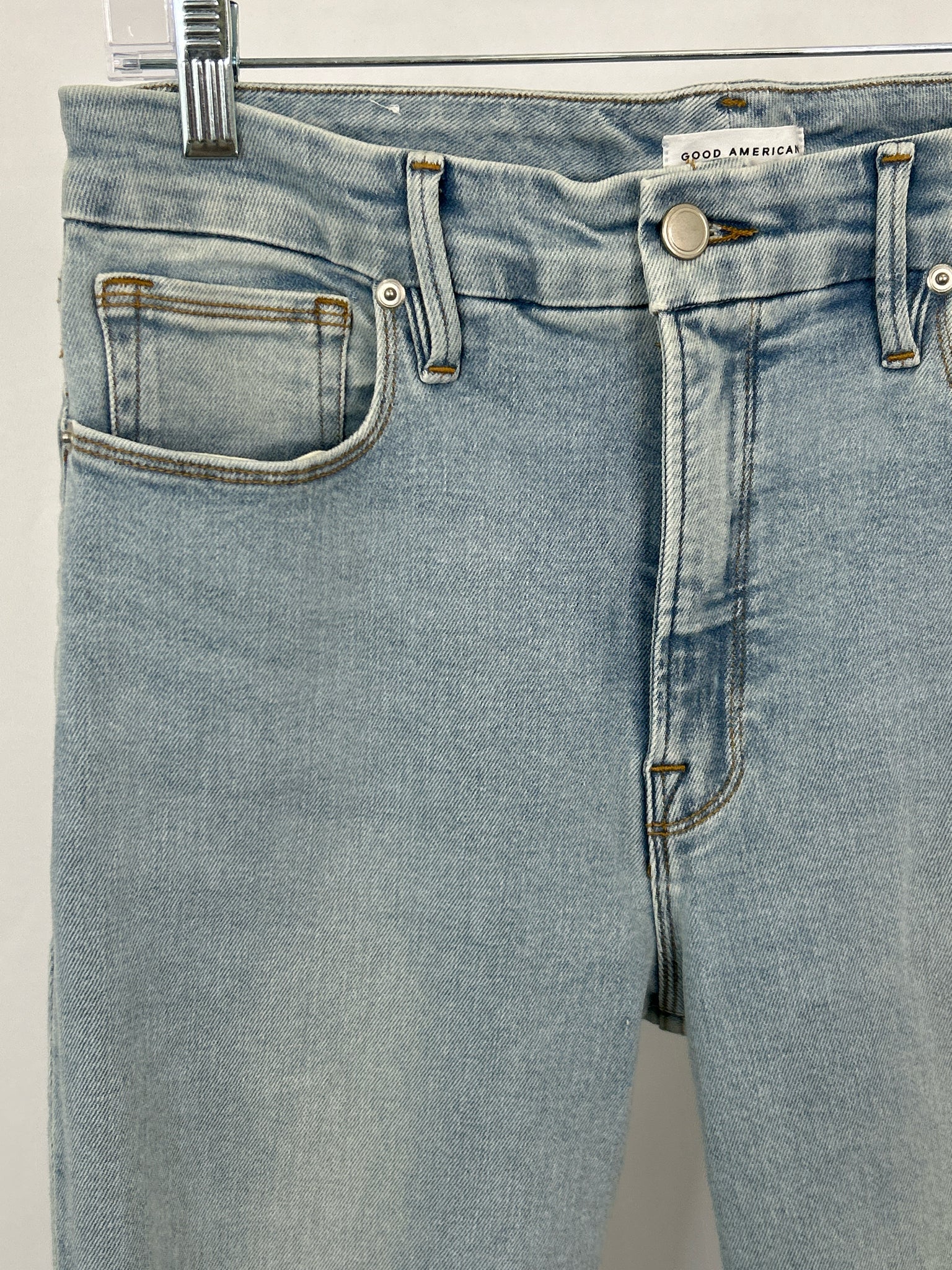 GOOD AMERICAN Size 12/31 BLUE DENIM Women jeans