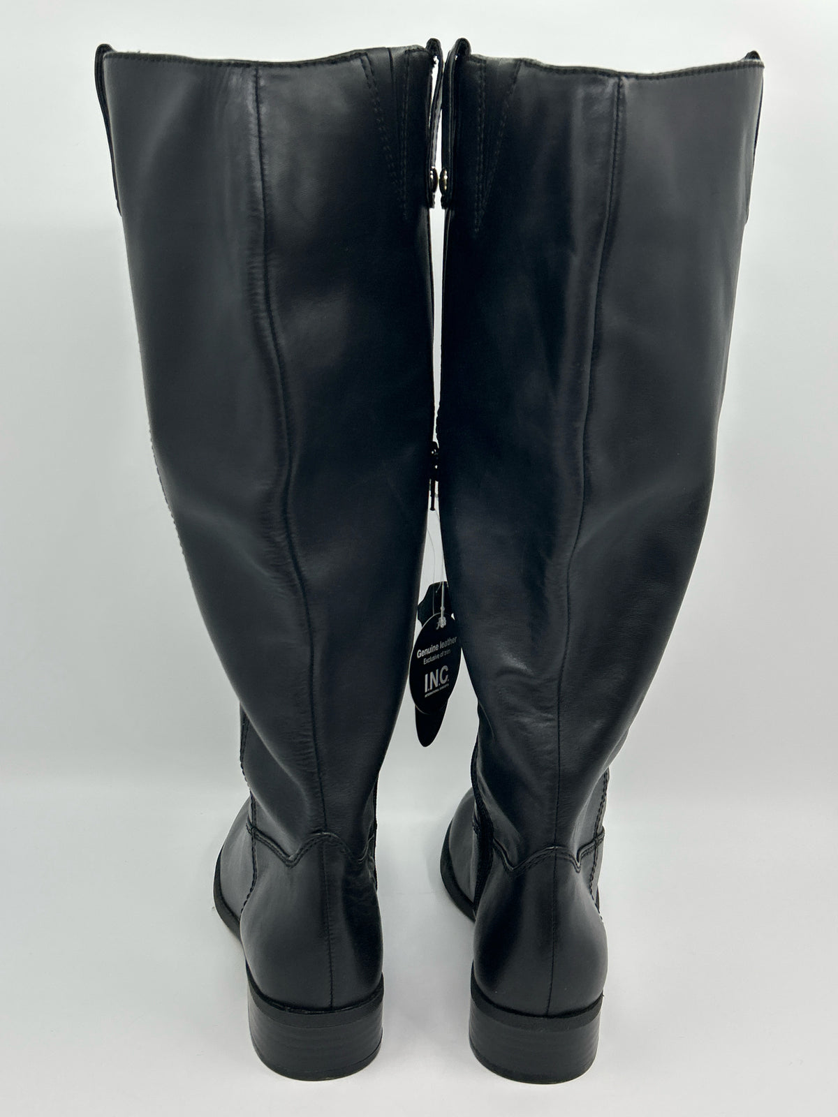 INC Size 9.5M Black Women Boots