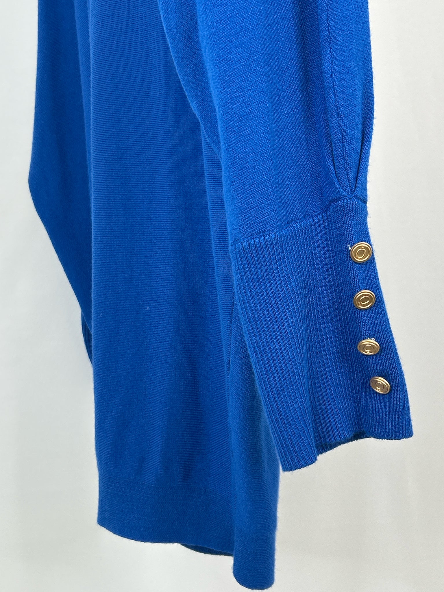 ESQUALO Size S Royal Blue Women Sweater