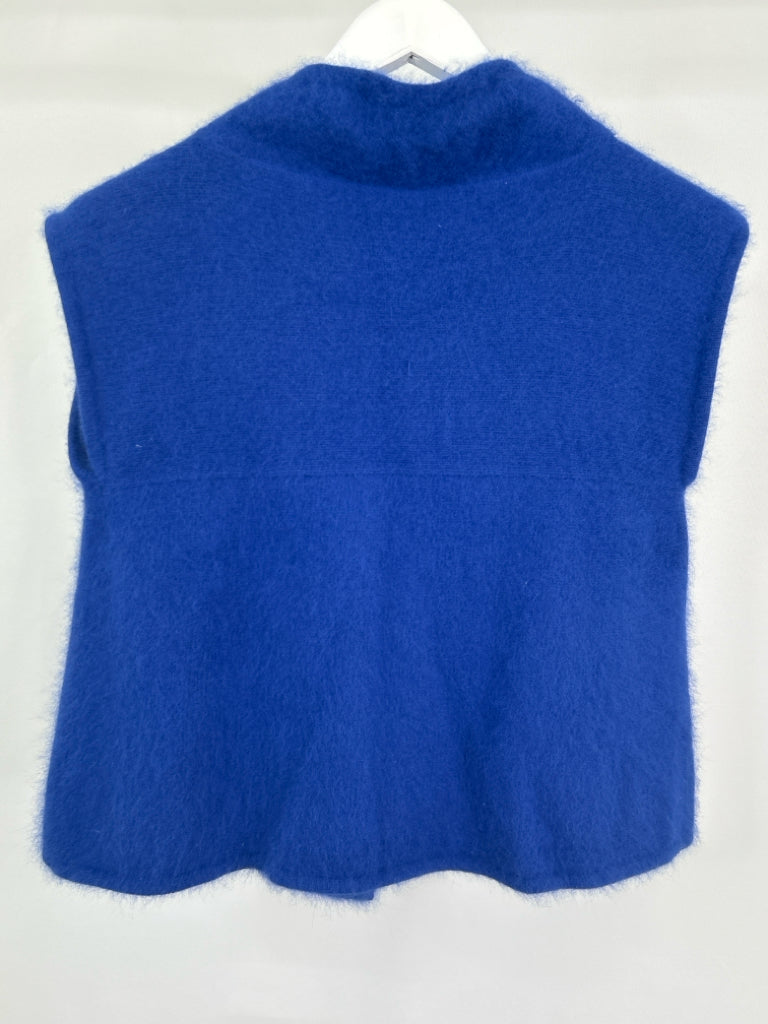 FREE PEOPLE Women Size L Royal Blue Sweater Vest