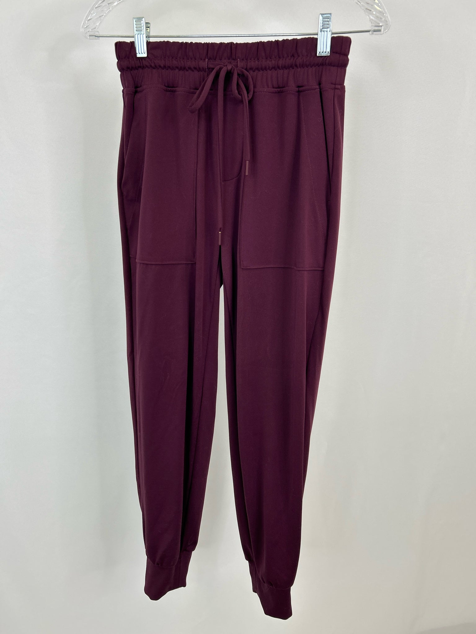 LOU & GREY Size XS Maroon Women 2-Piece w/pants