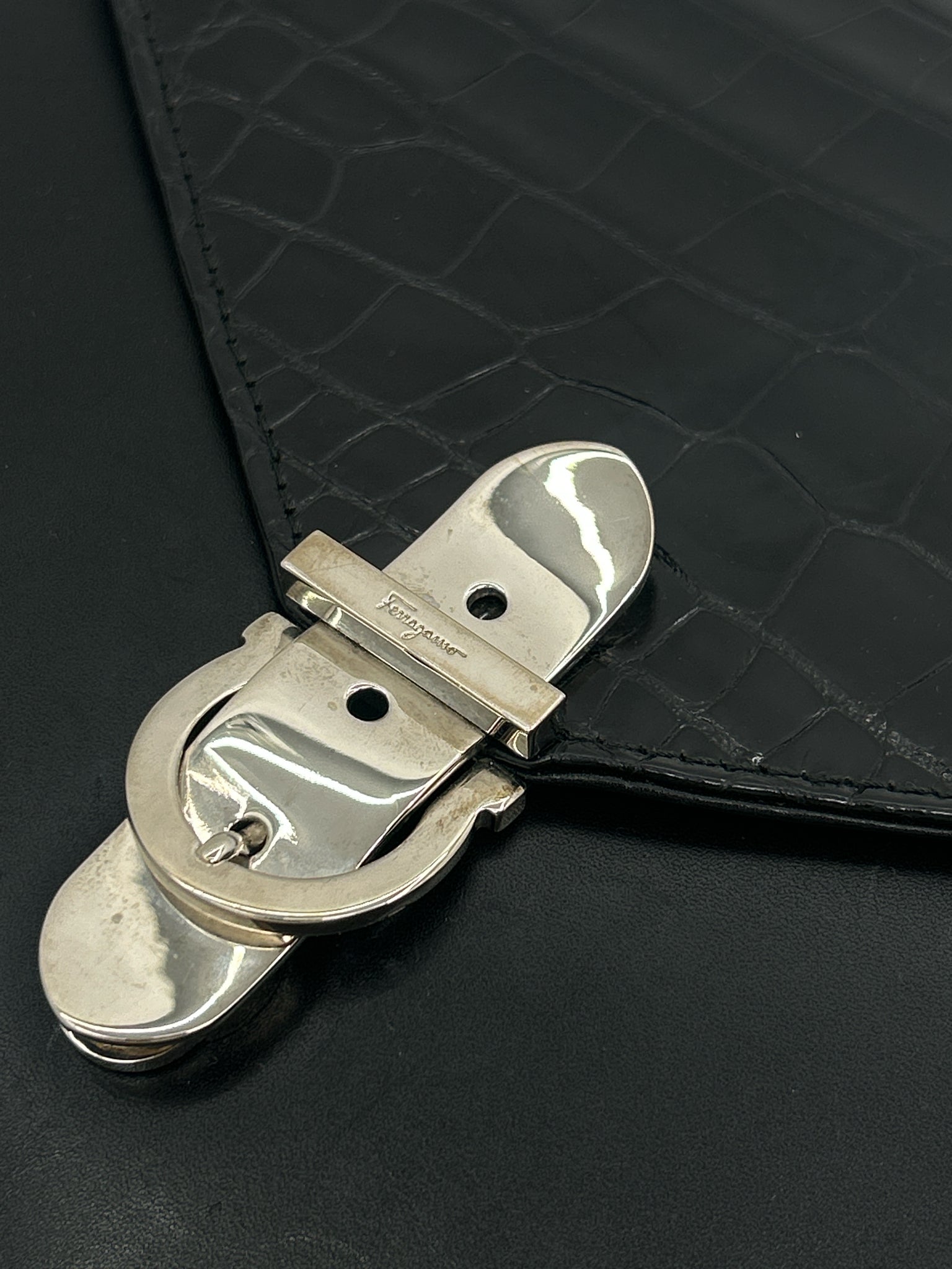 SALVATORE FERRAGAMO Black Women Clutch